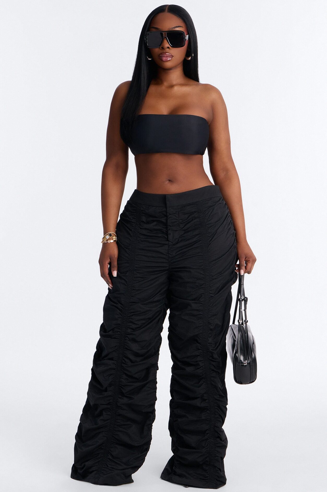 Count These Stacks Low Rise Pant - Black