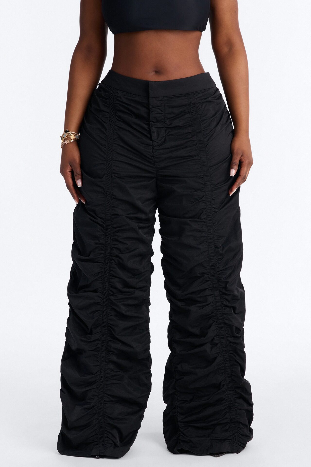 Count These Stacks Low Rise Pant - Black
