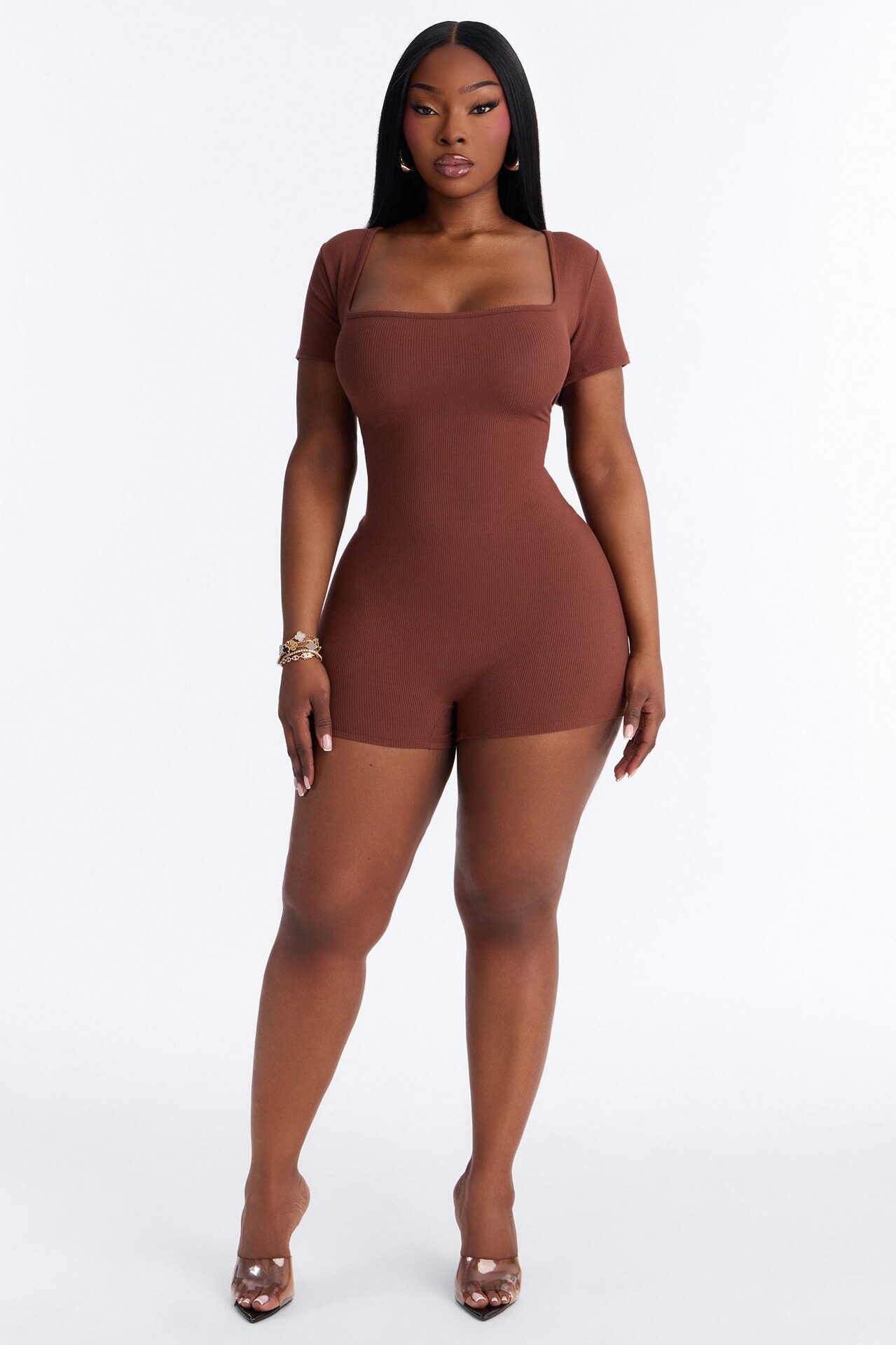 Sandie Romper - Brown