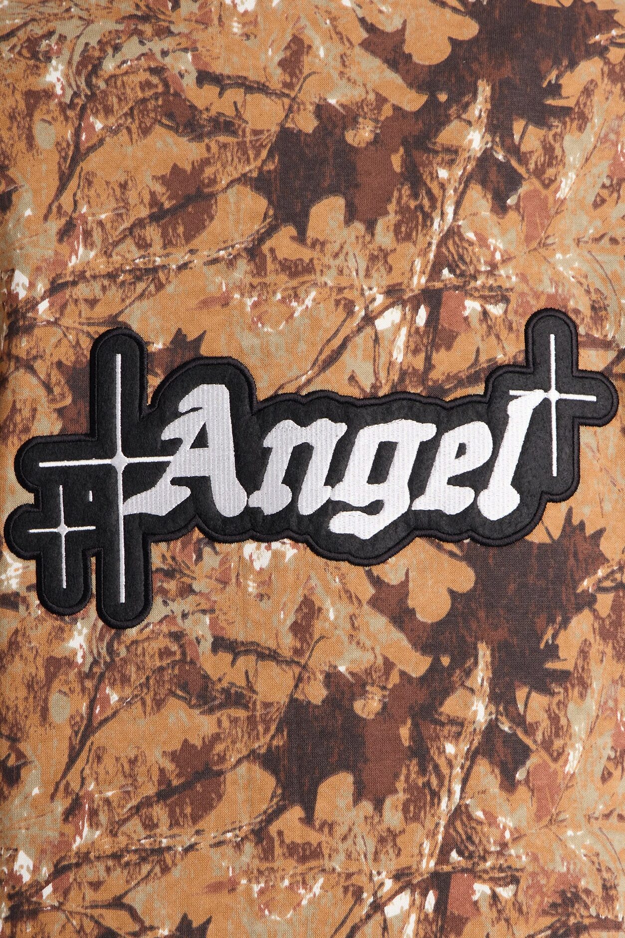 Rebel Spirit Fleece Camo Short Set - Camel/combo