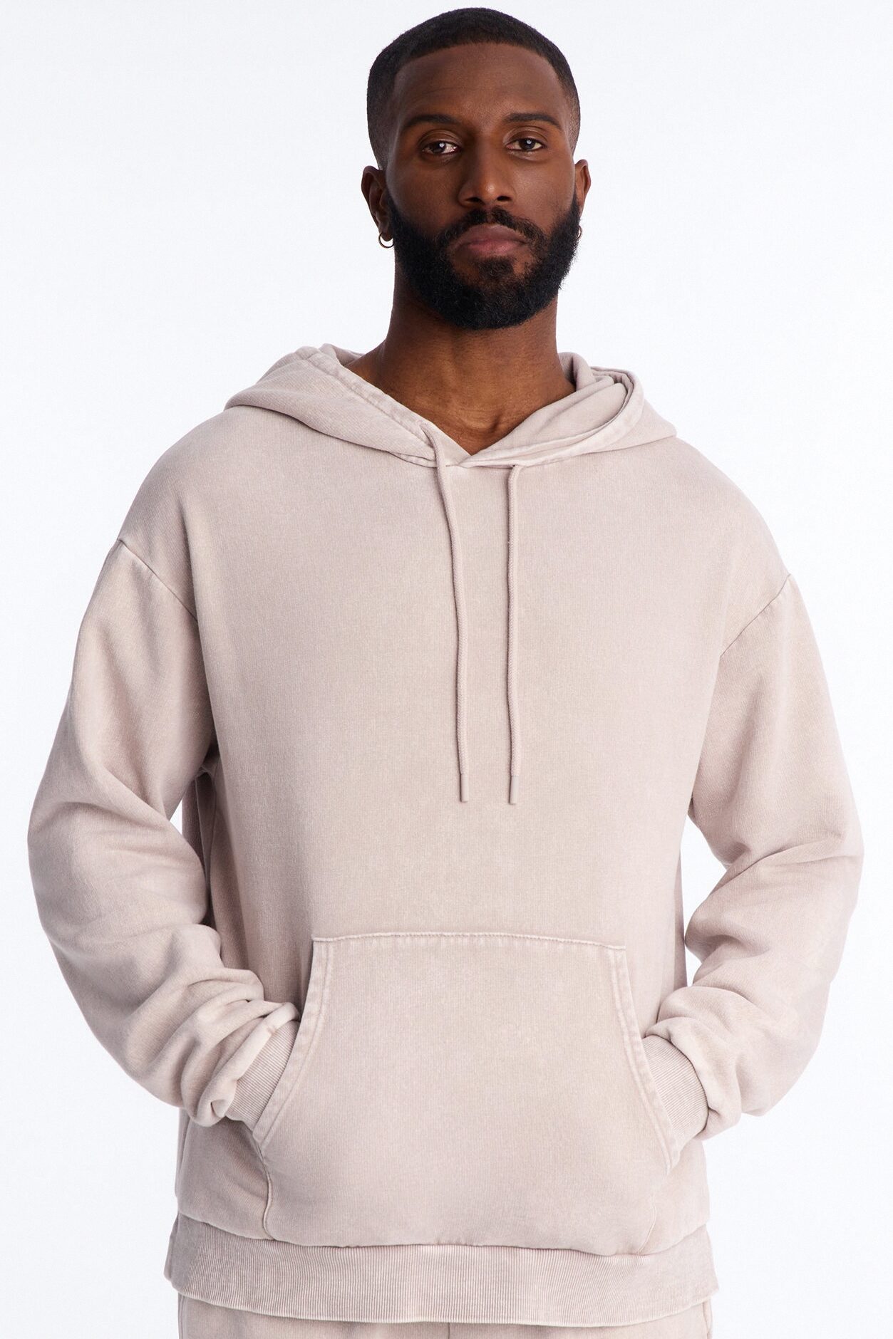 On The Go Washed Hoodie - Taupe