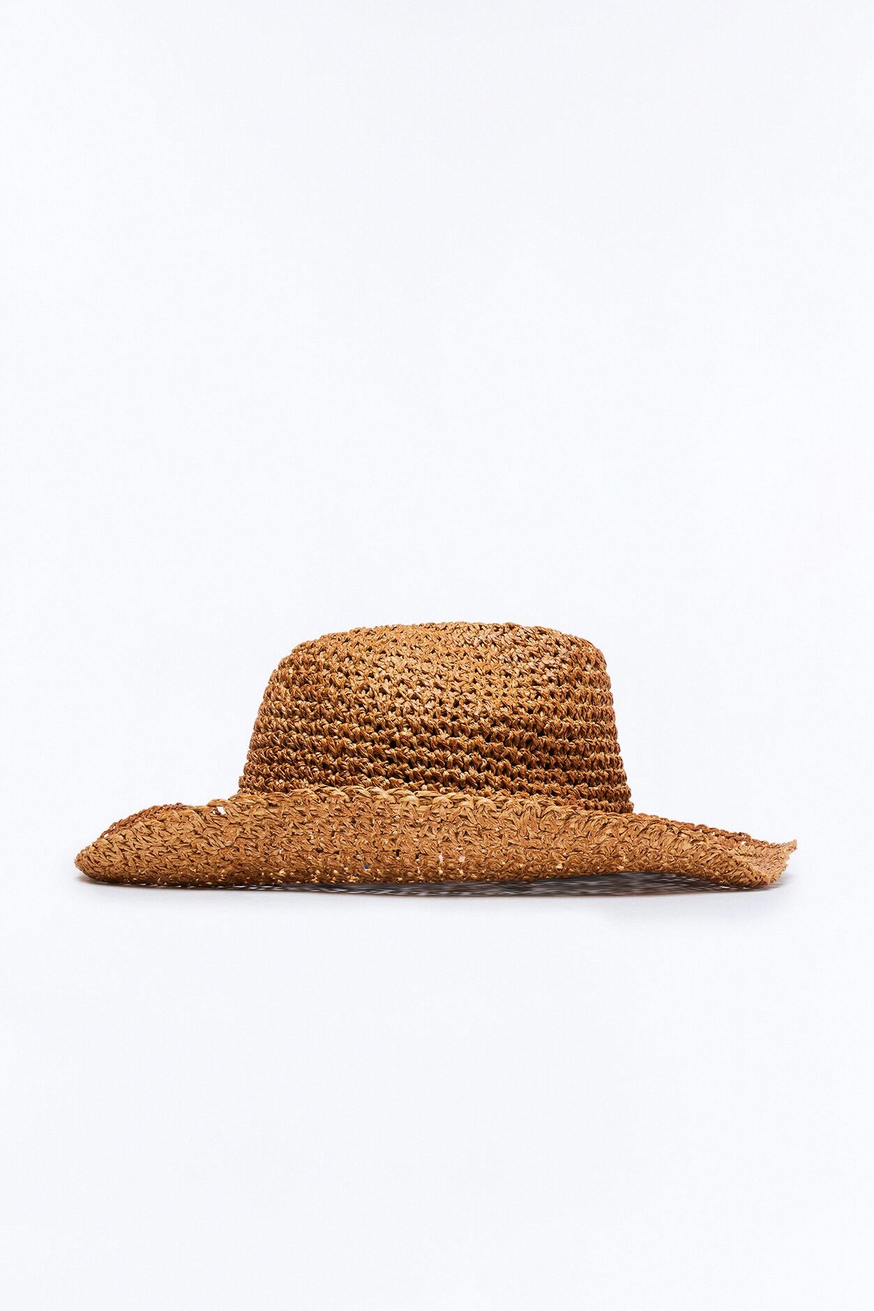 Salty Ocean Straw Cowboy Hat - Brown