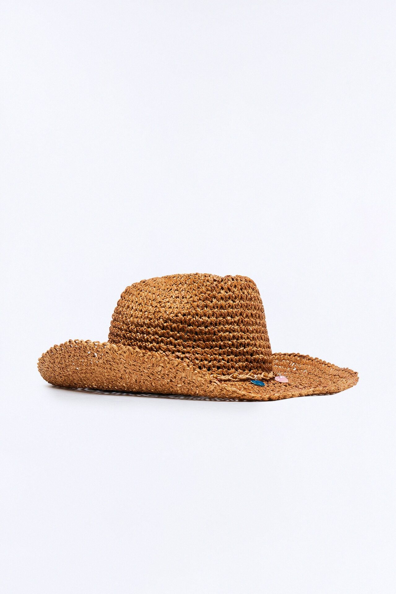 Salty Ocean Straw Cowboy Hat - Brown