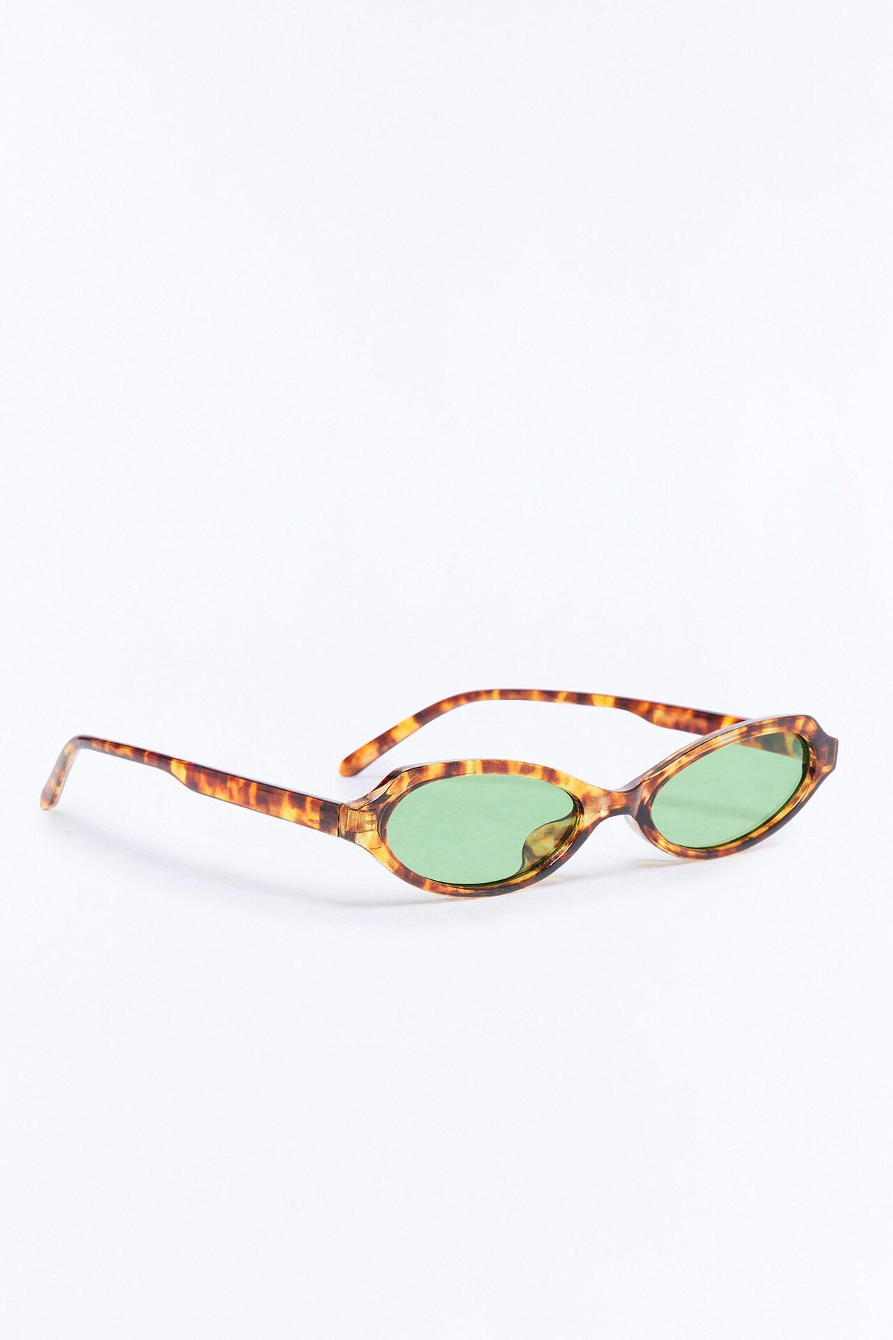 Wise Guy Sunglasses - Tortoise/Green