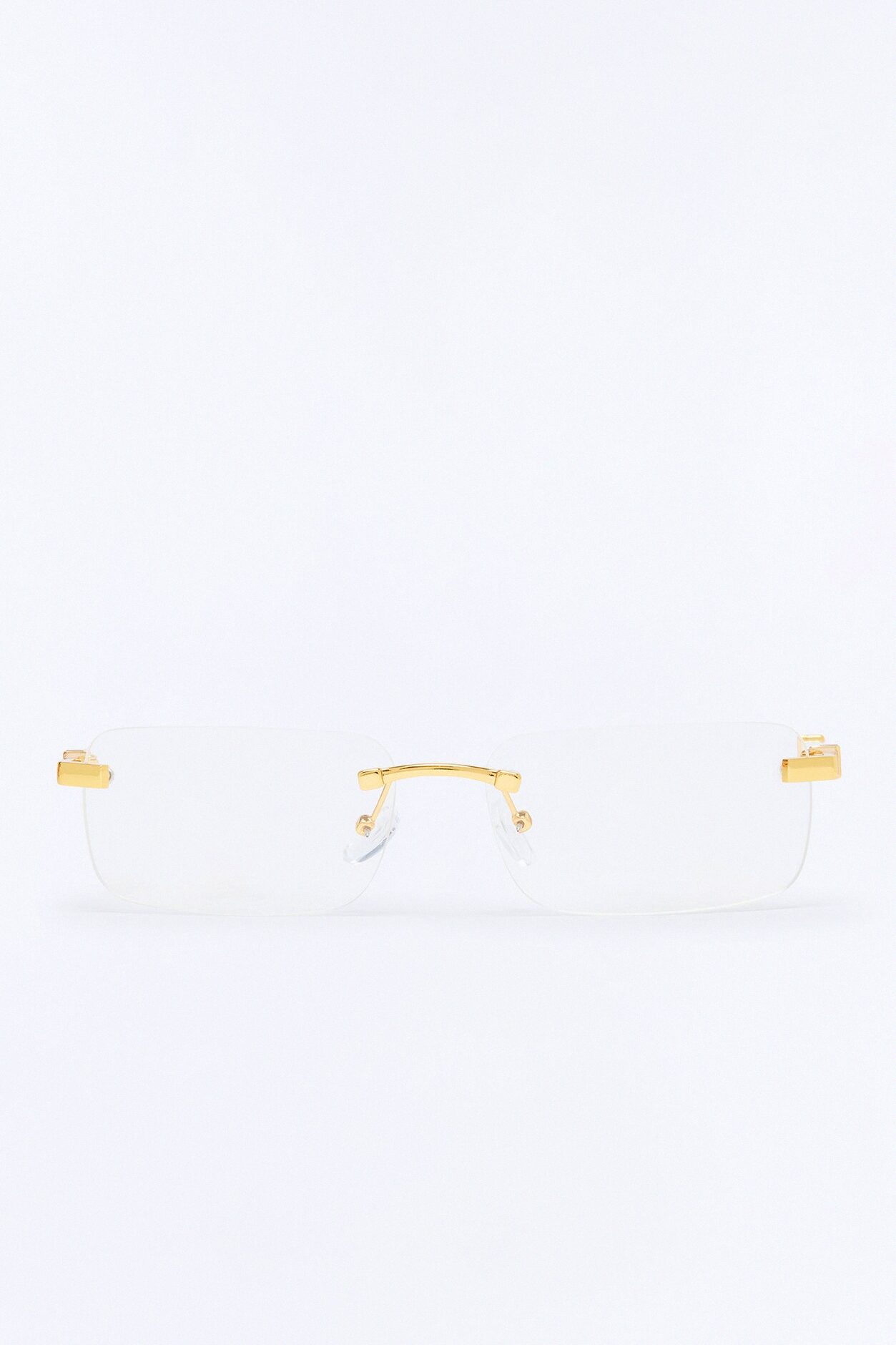 Destination Arrival Sunglasses - Gold/Clear
