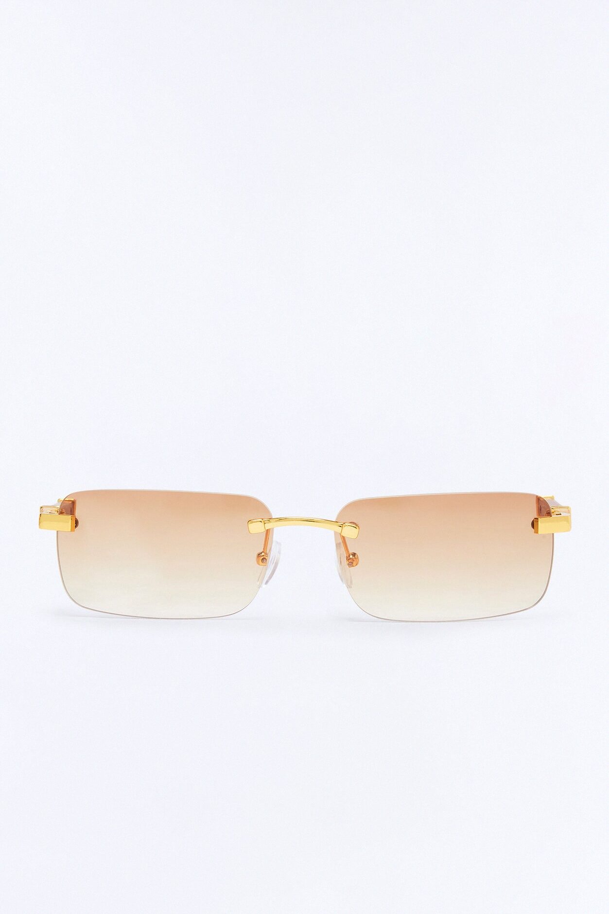 Destination Arrival Sunglasses - Gold/Red