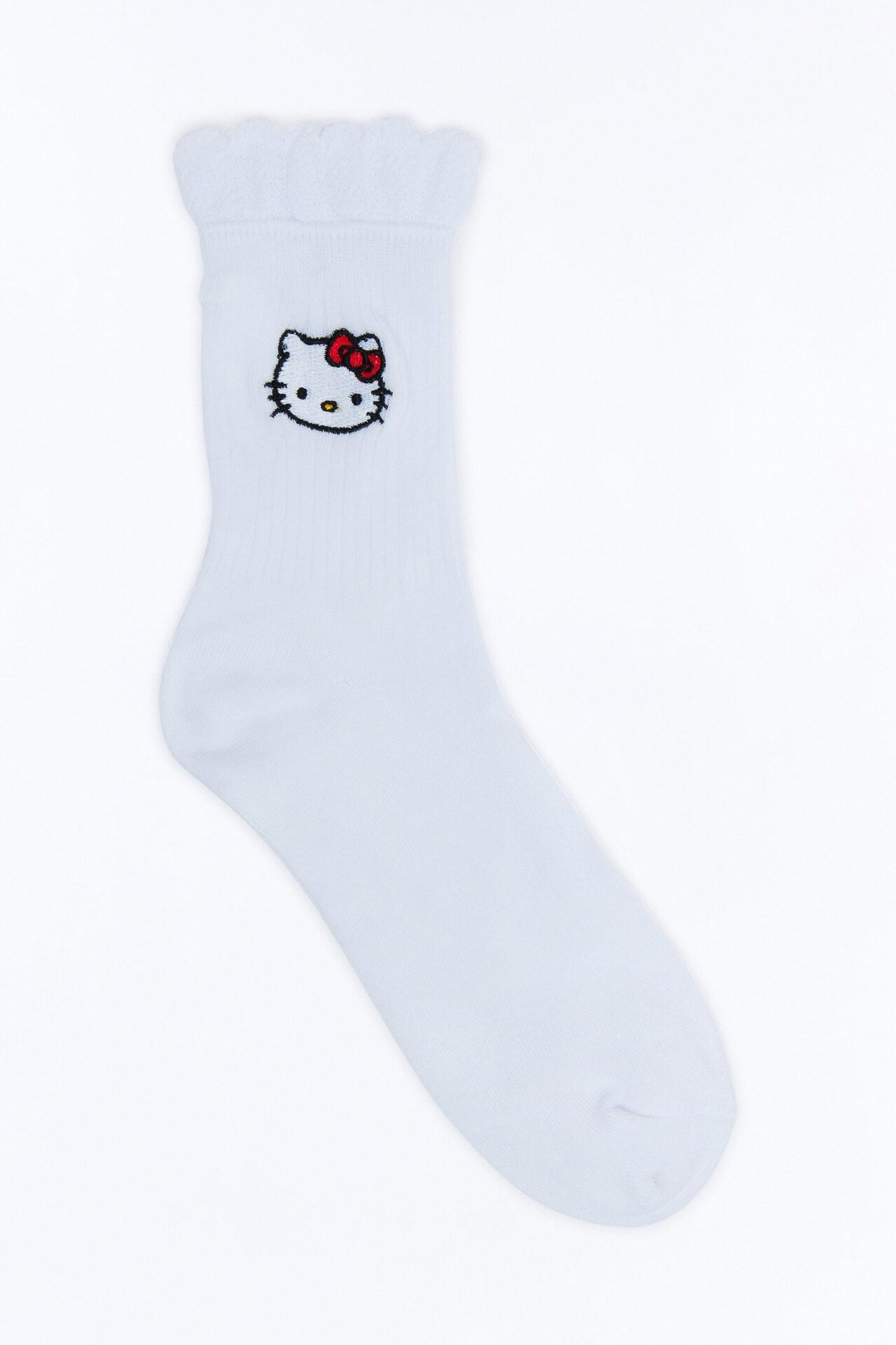 Hello Kitty Cutie Crew Socks - White