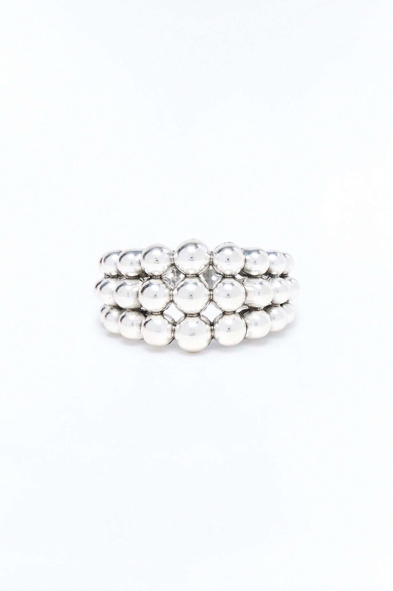 Solid Energy Cuff Bracelet - Silver