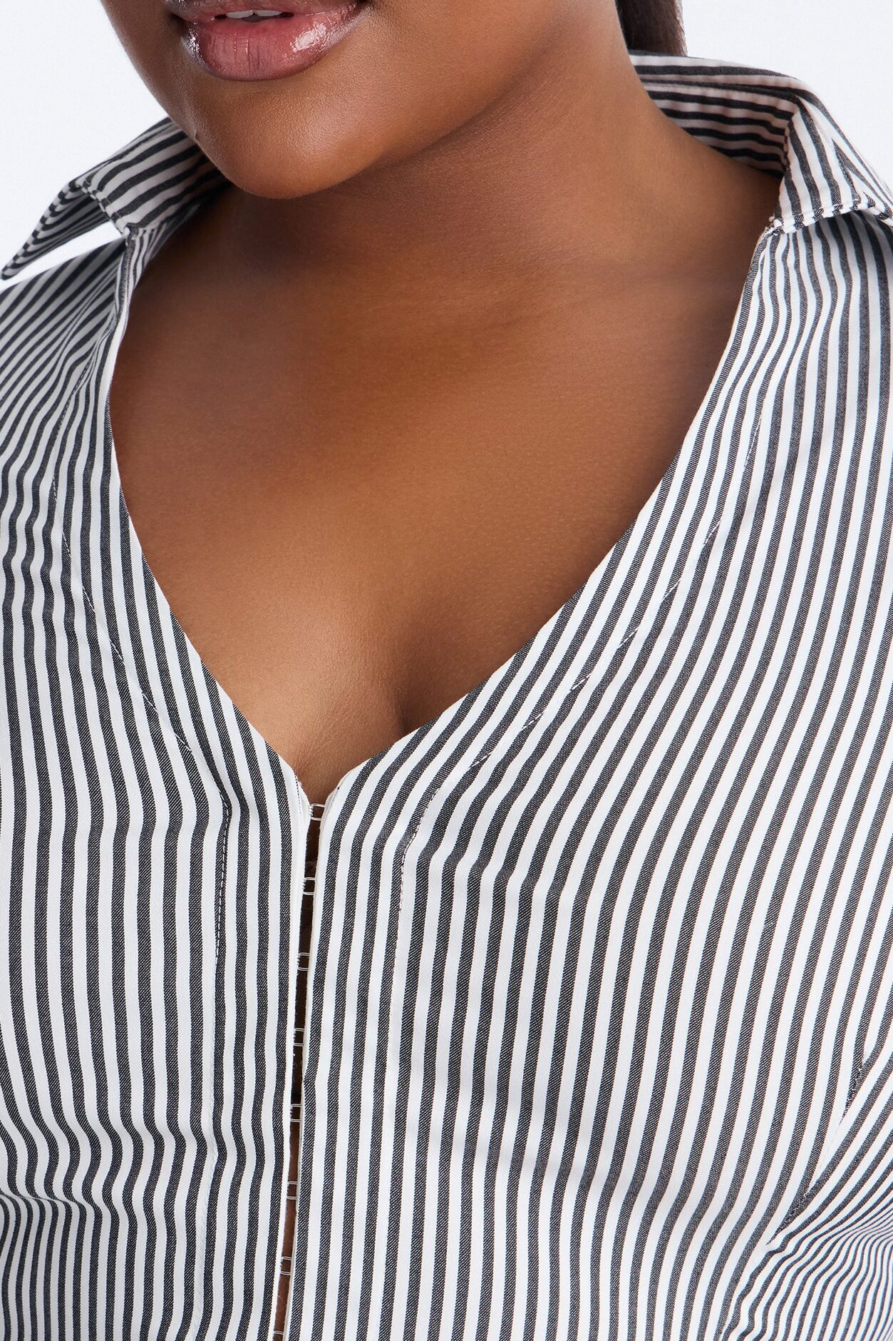 Bet On Me Bell Sleeve Stripe Top - Black/combo