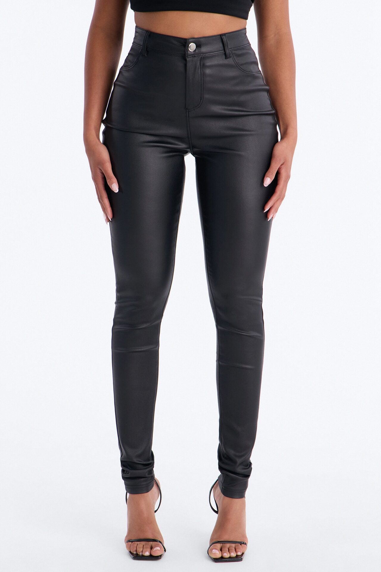 Tall Sammie High Rise Pants - Black