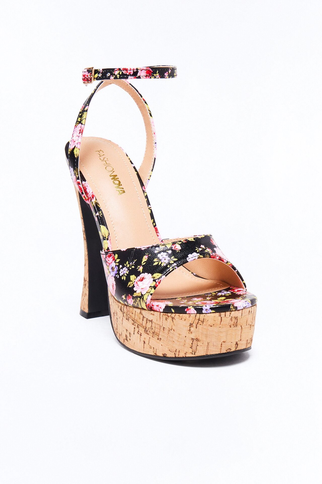 Mishy Ultra High Platform Heels - Black