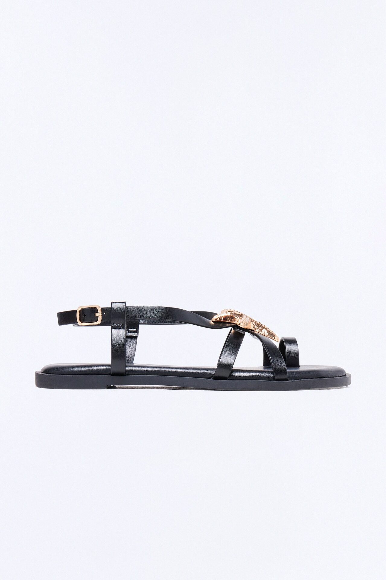 Reyes Starfish Sandals - Black