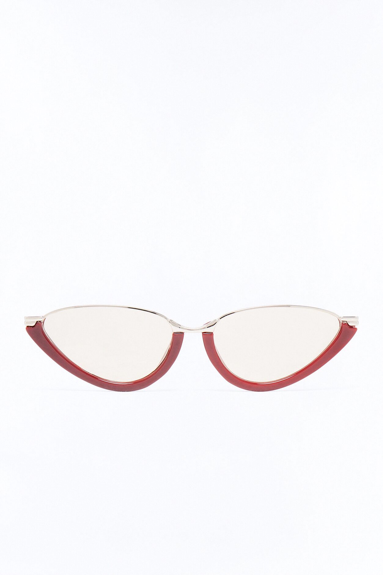 Side By Side Sunglasses - Burgundy/combo