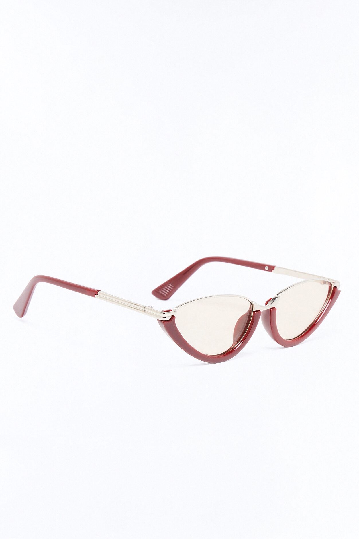 Side By Side Sunglasses - Burgundy/combo