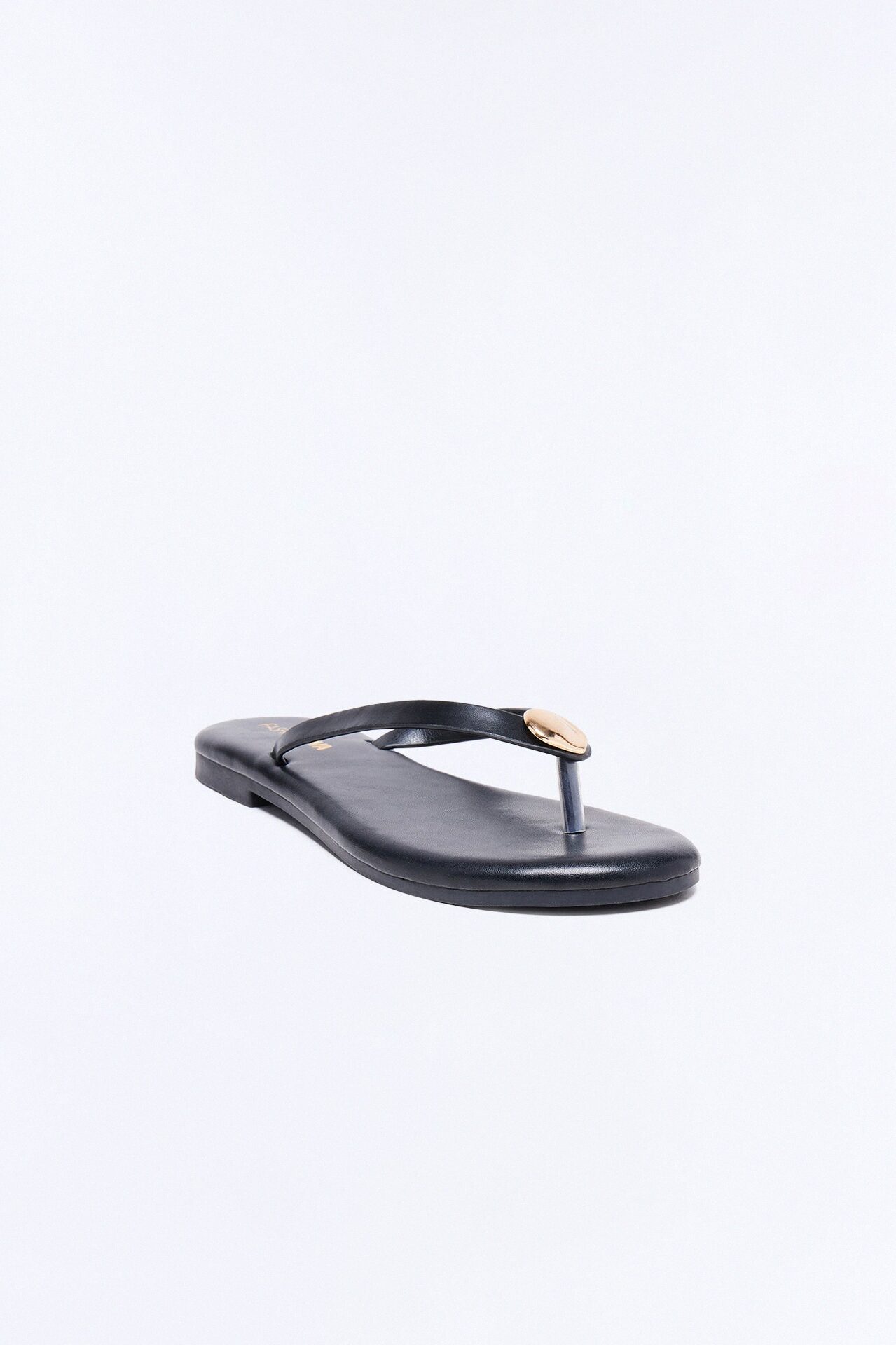 Kacee Stud Flip Flops - Black