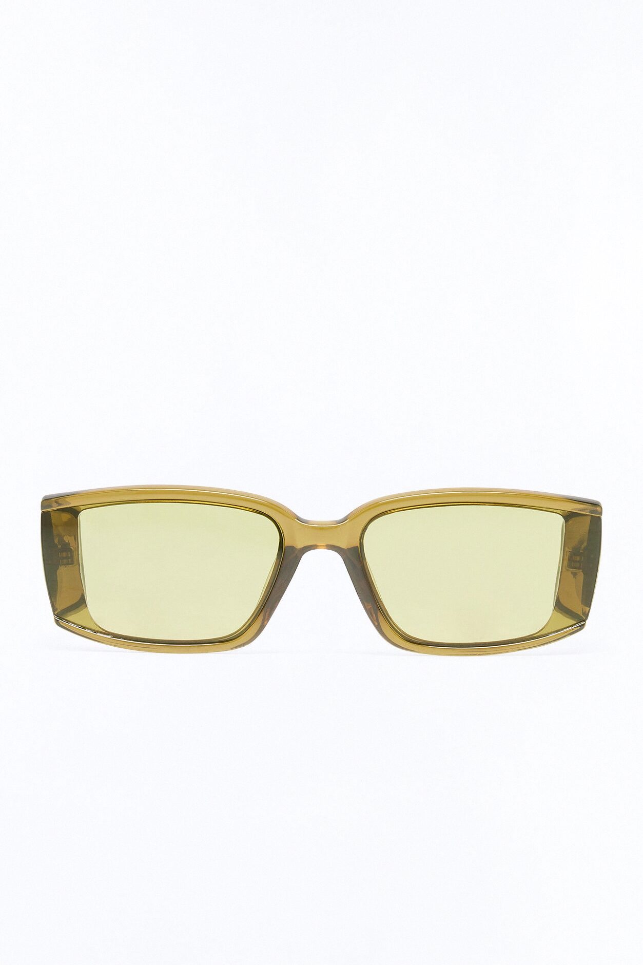 Sweet And Sassy Sunglasses - Olive