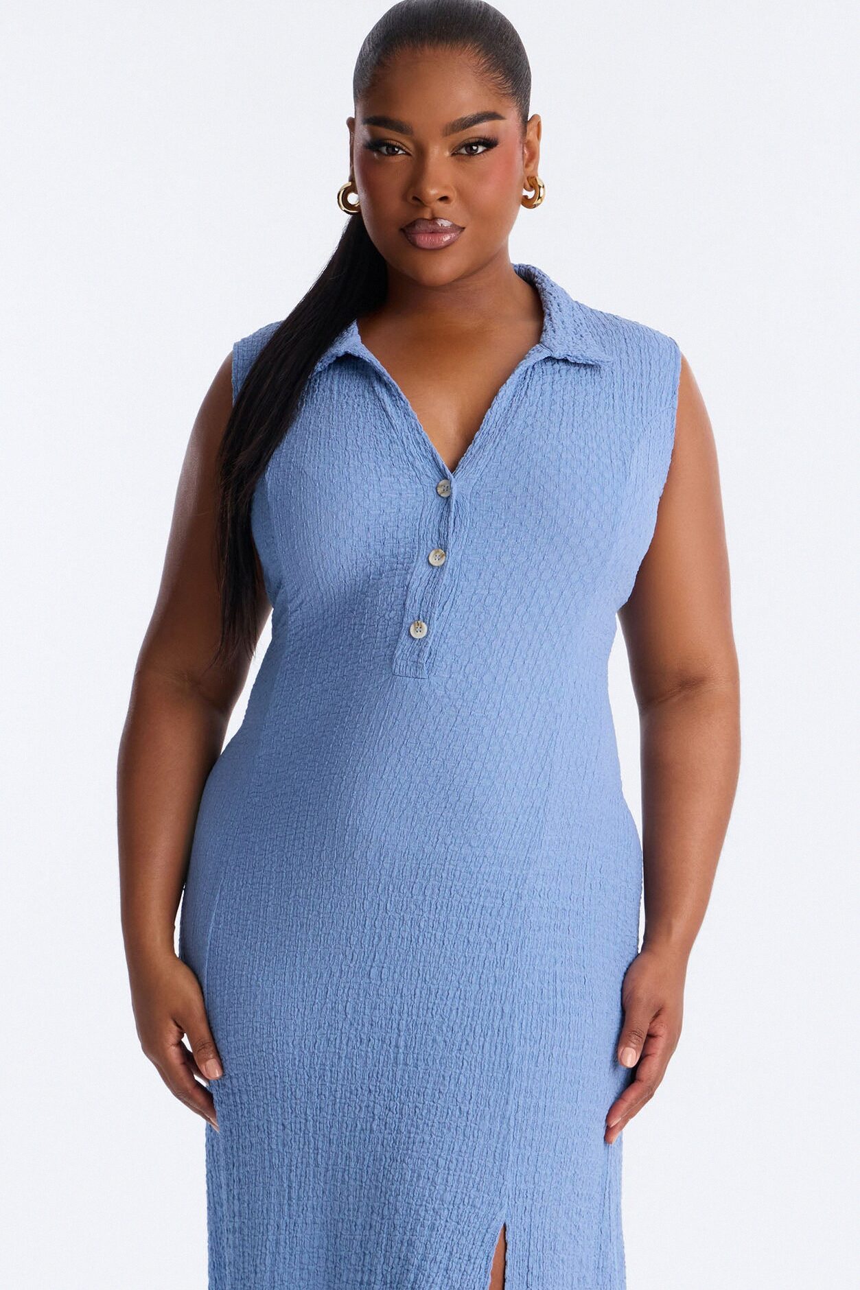 Forever A Classic Maxi Dress - Blue
