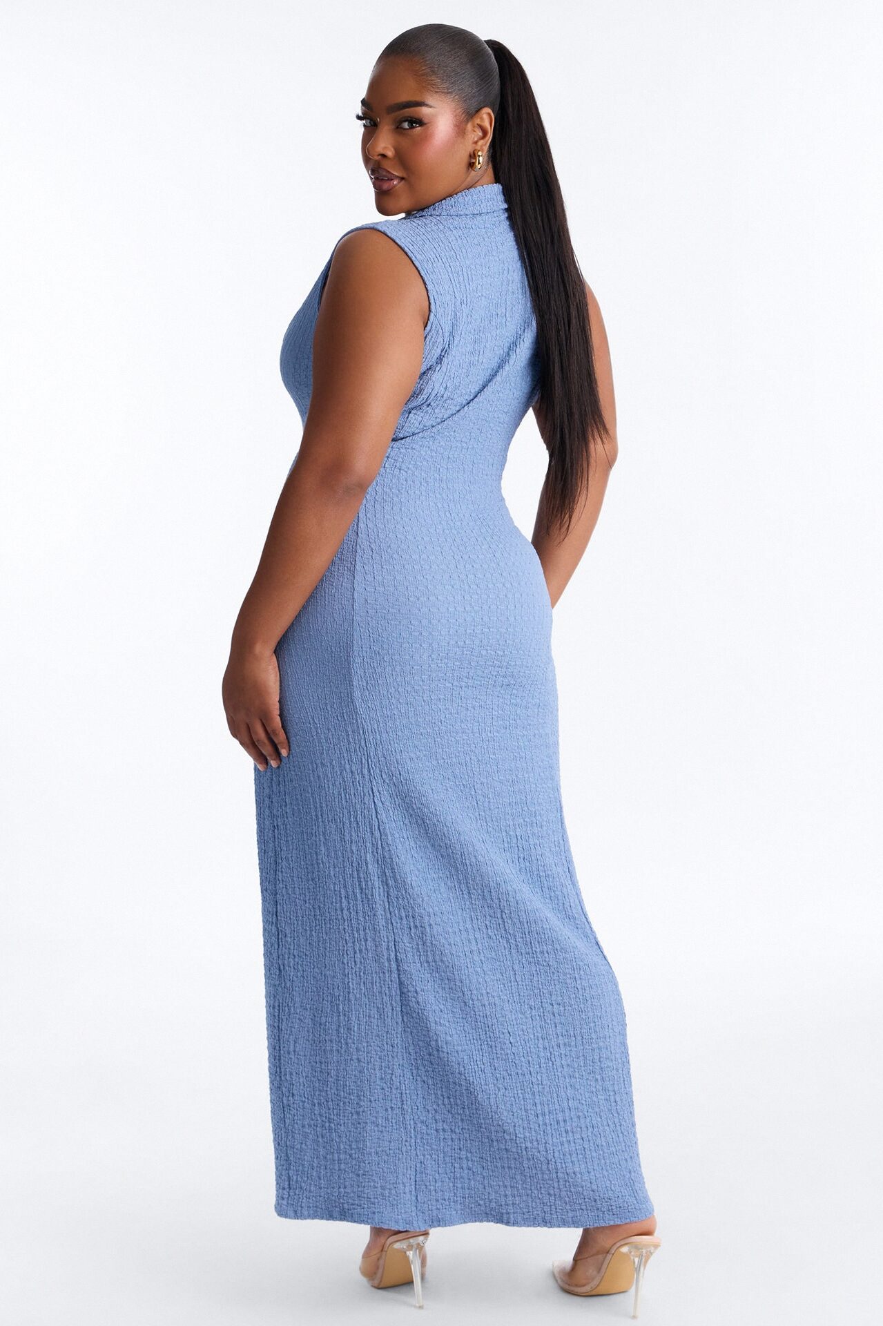 Forever A Classic Maxi Dress - Blue