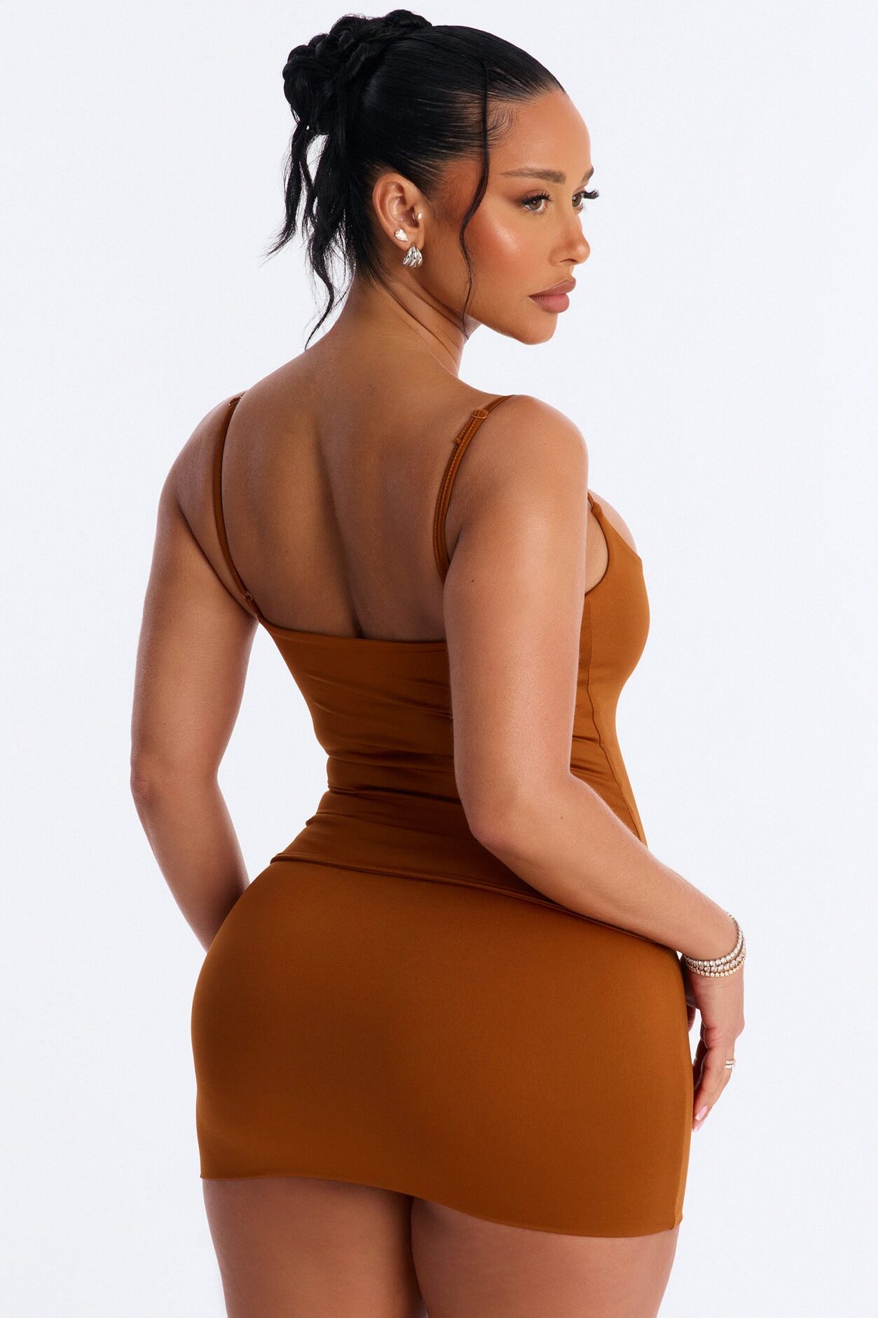 Contour Double Lined Cami Top - Copper