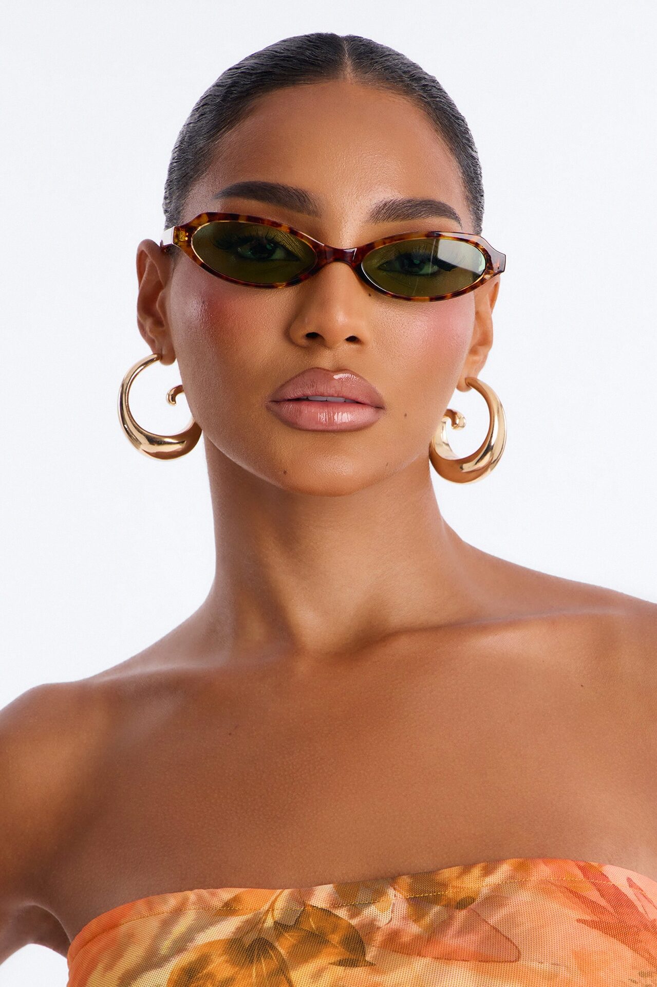 Wise Guy Sunglasses - Tortoise/Green