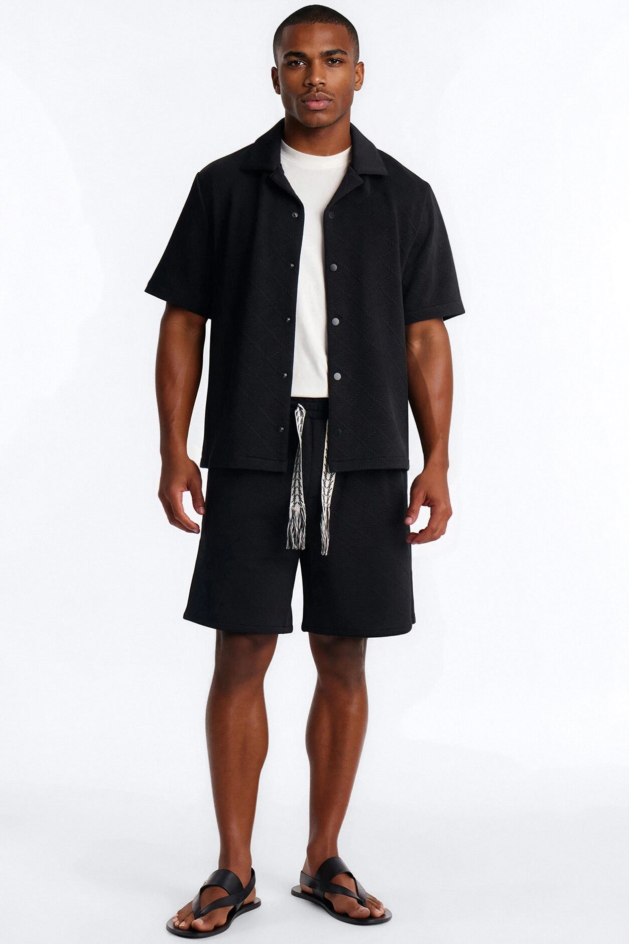Duke Relaxed Short - Black