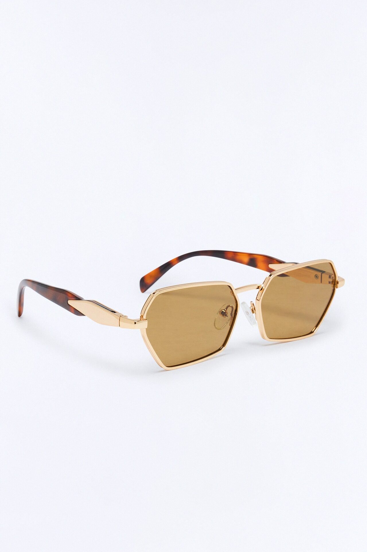 Abbot Kinney Blvd Sunglasses - Gold/Brown