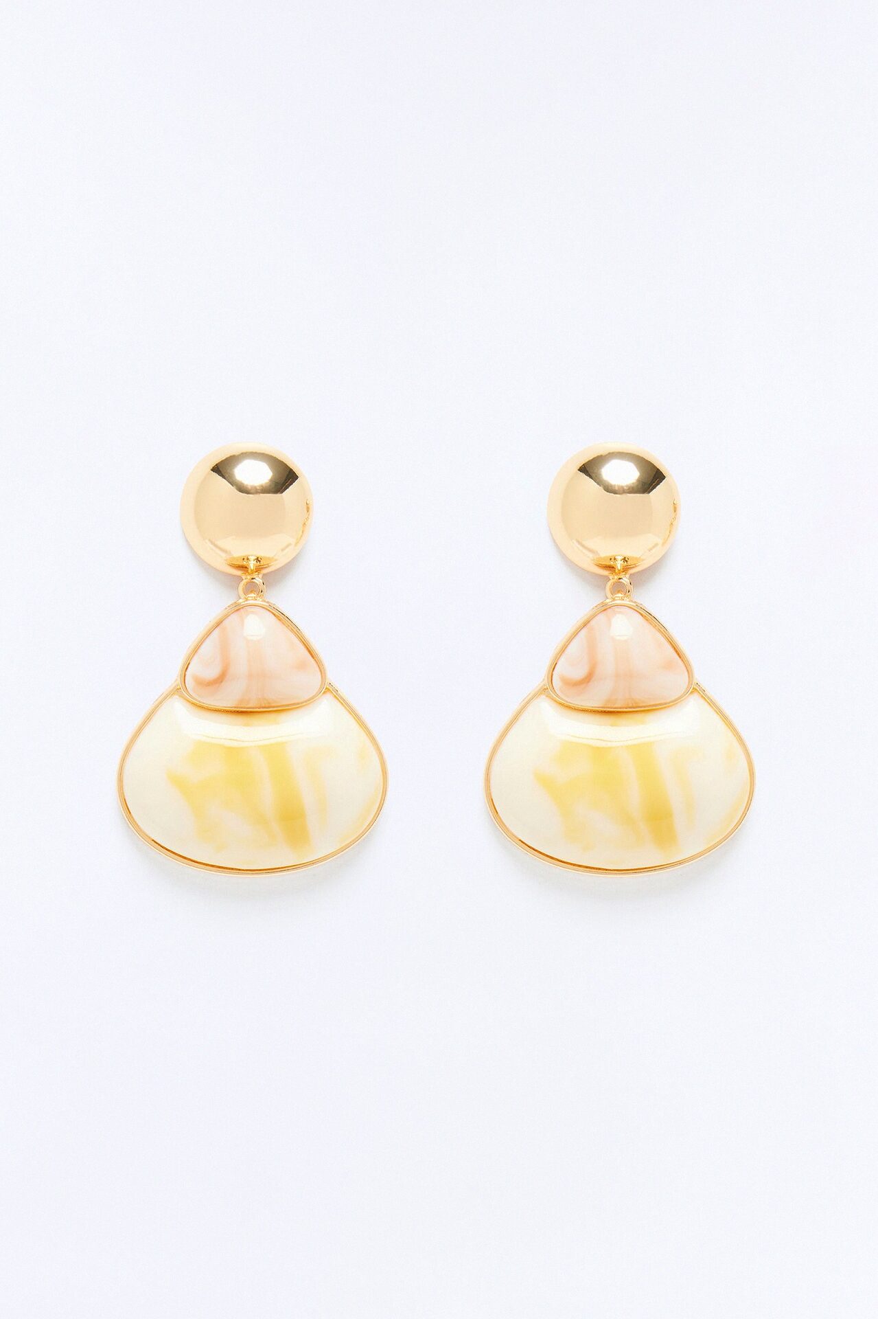 Encourage Them Jeweled Drop Earrings - Gold/combo