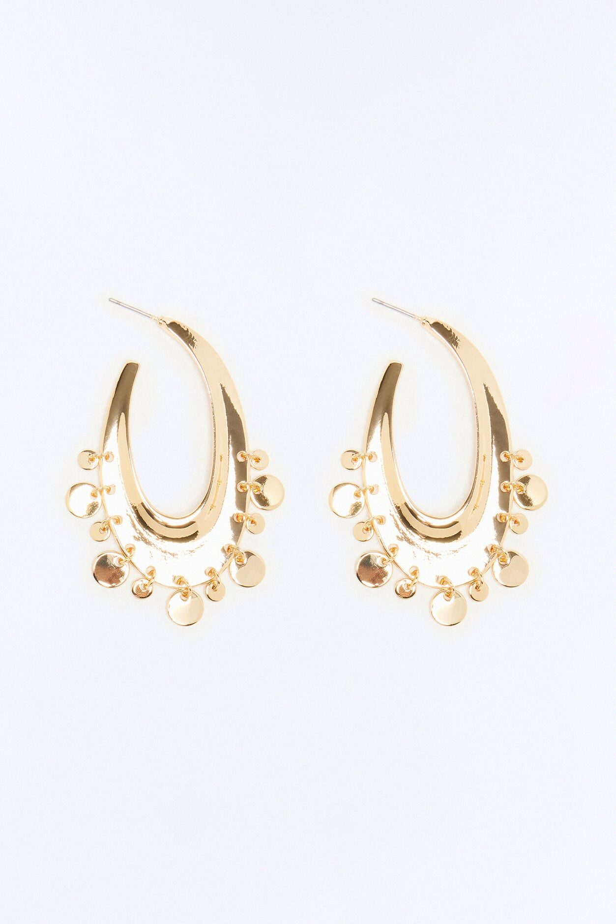 Kai Hardware Drop Earrings - Gold