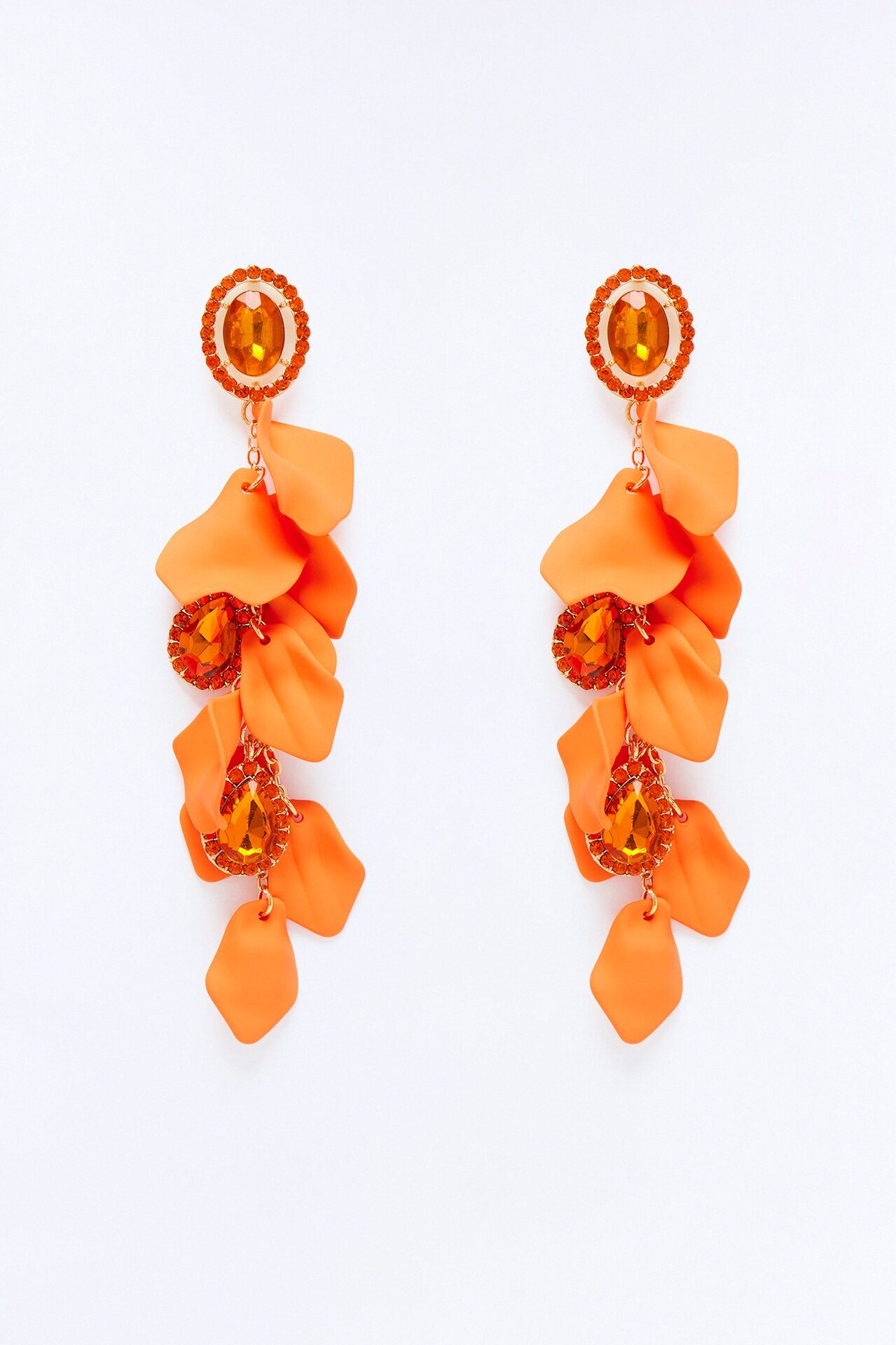 Summer's Finest Earrings - Orange