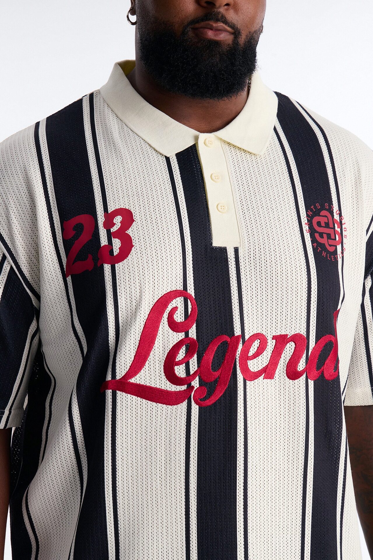 Legends 23 Short Sleeve Polo - Black