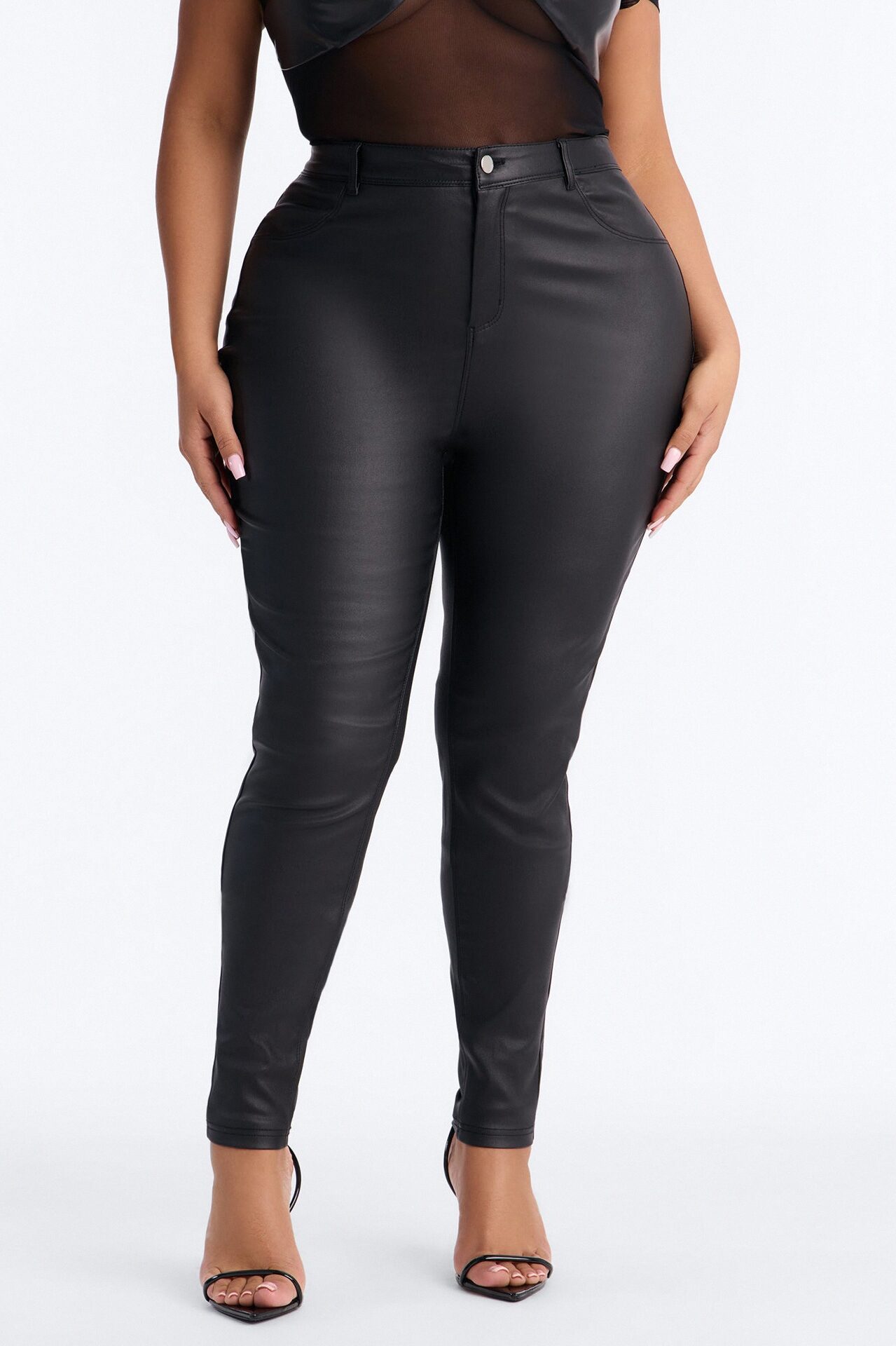 Tall Sammie High Rise Pants - Black
