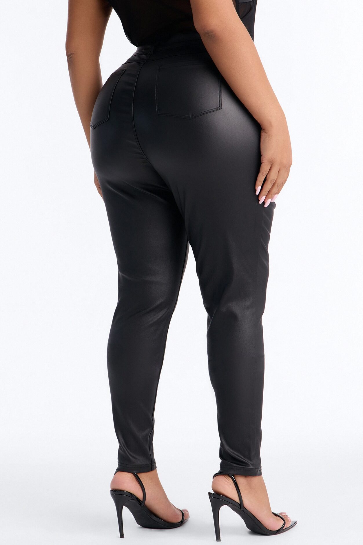 Tall Sammie High Rise Pants - Black