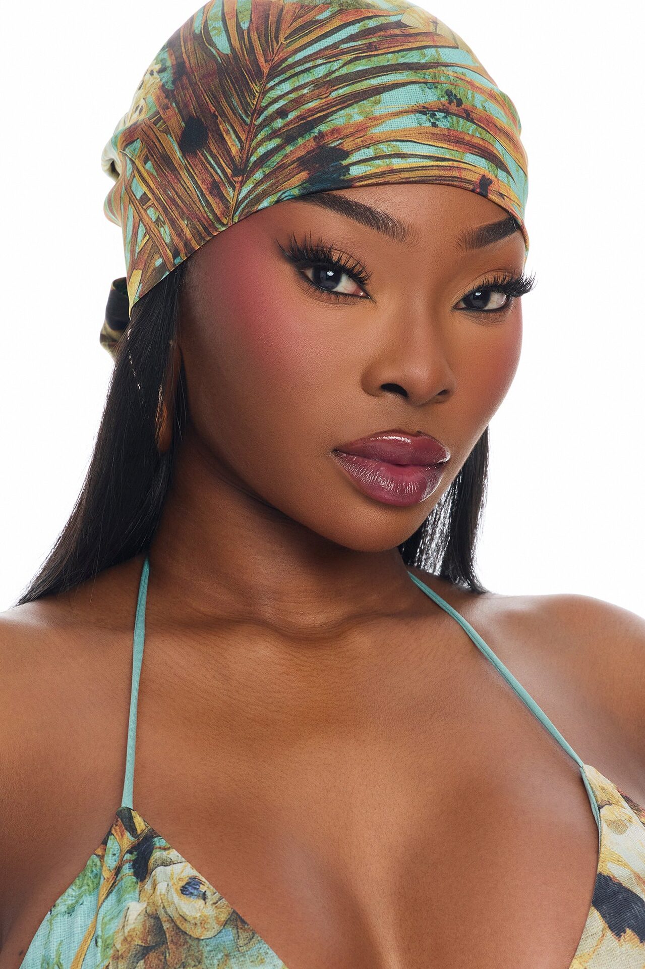 Call Me Coastal 4 Piece Bikini Set - Blue/combo