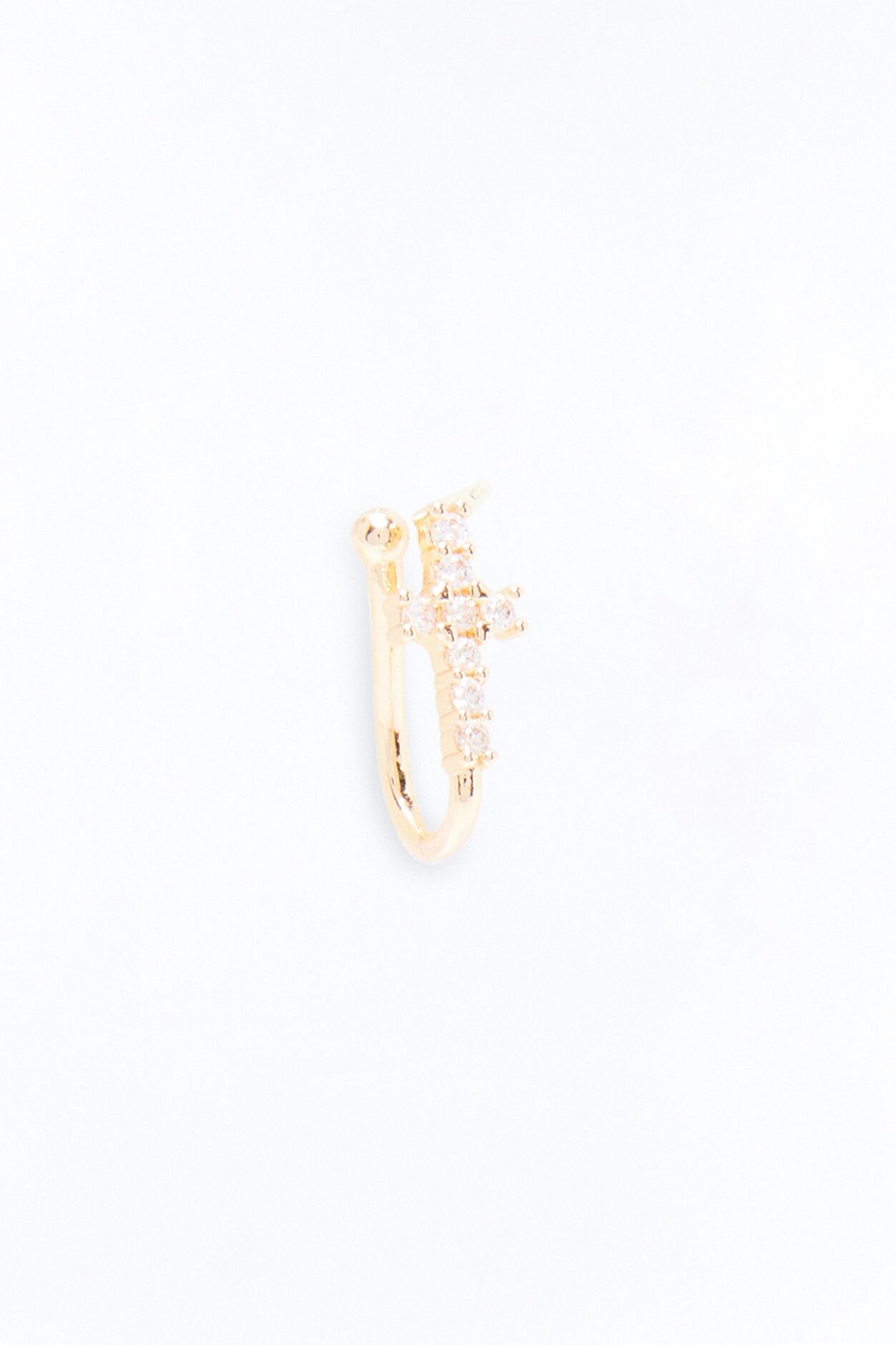 Blessings Everywhere Faux Nose Ring - Gold