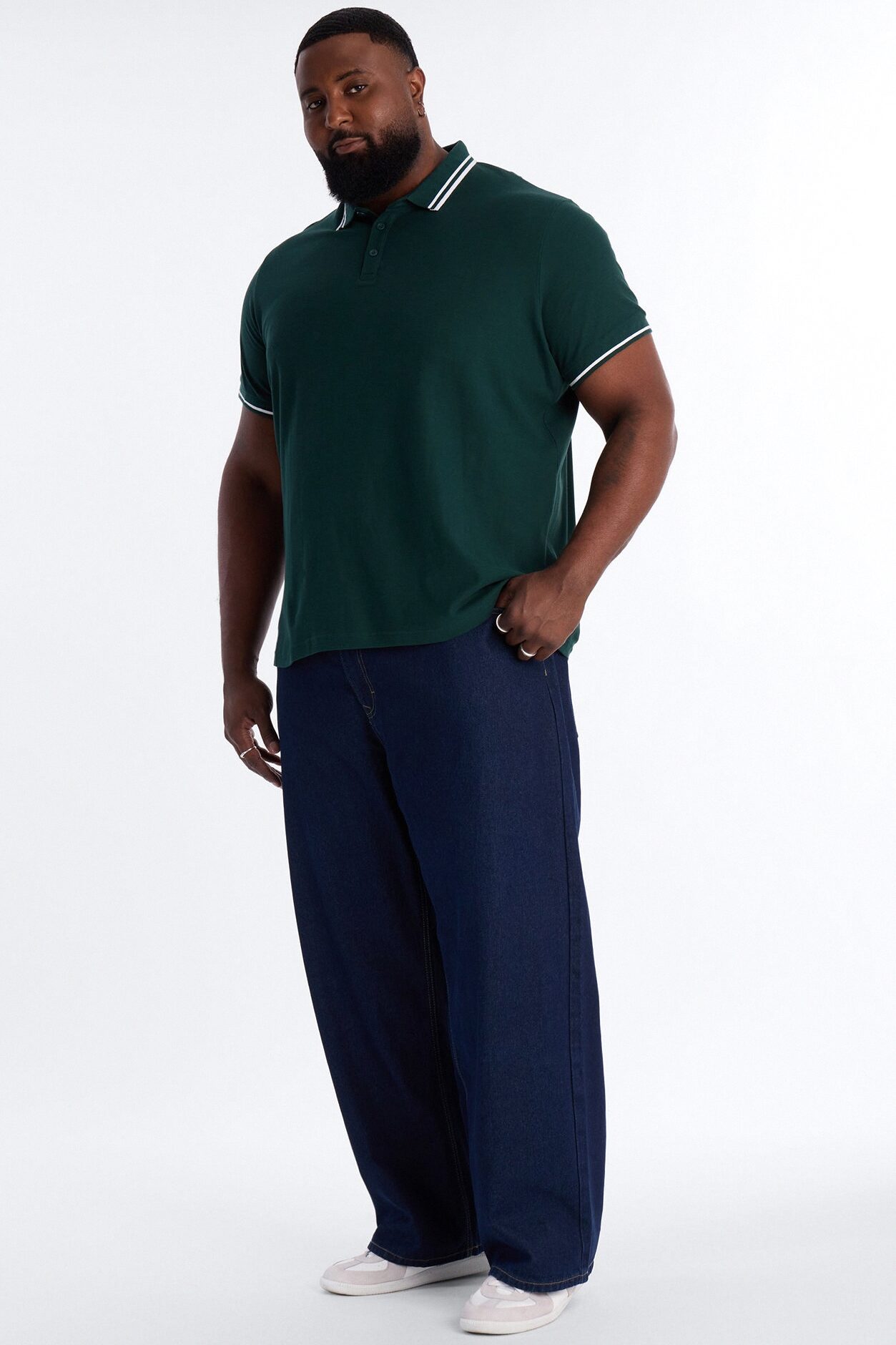 Wilson Short Sleeve Polo - Hunter Green