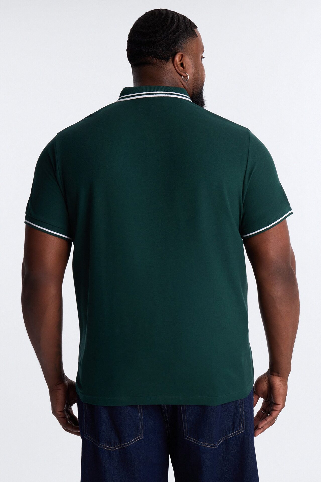 Wilson Short Sleeve Polo - Hunter Green