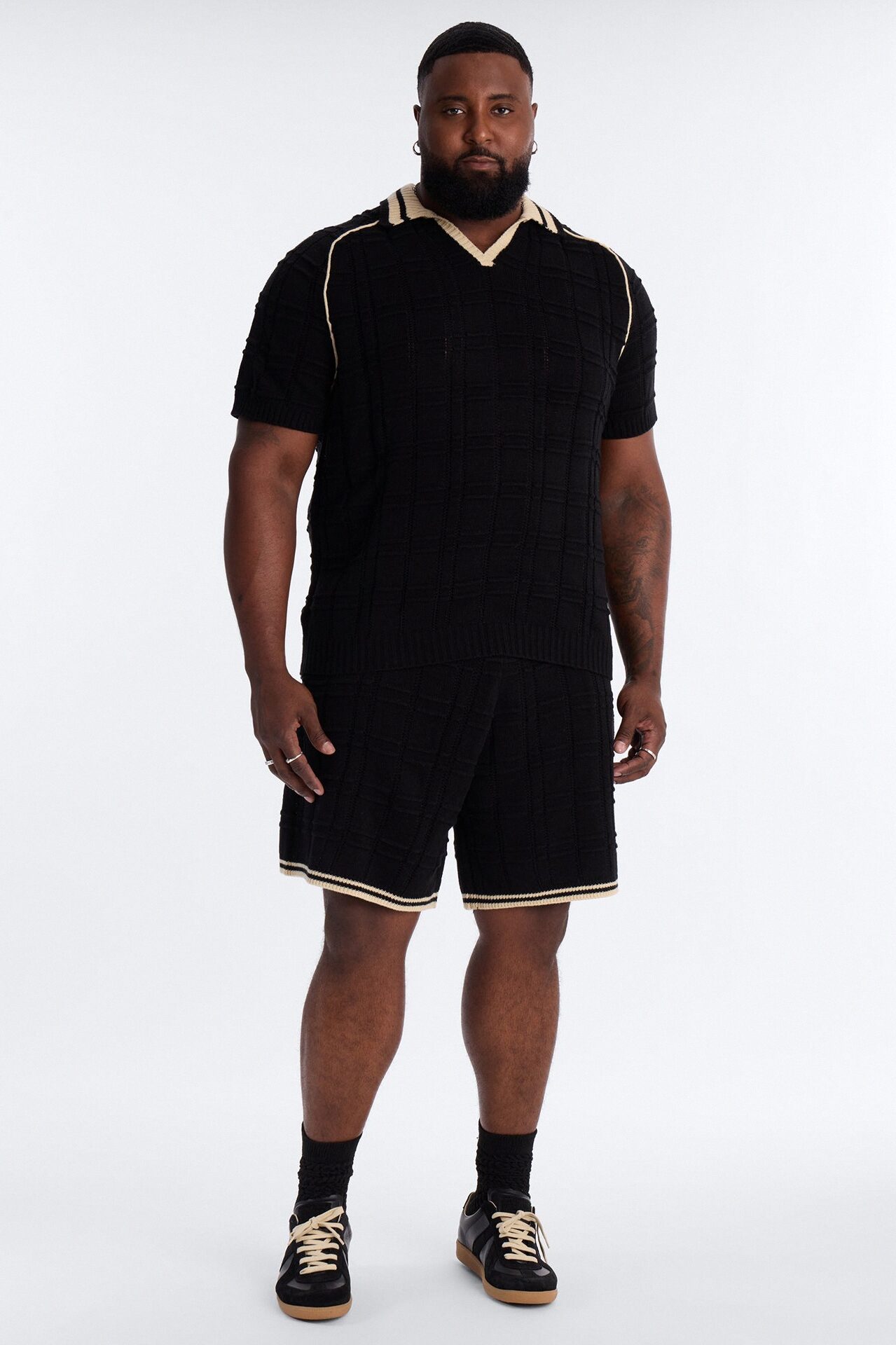 Relaxed Riviera Knit Short - Black