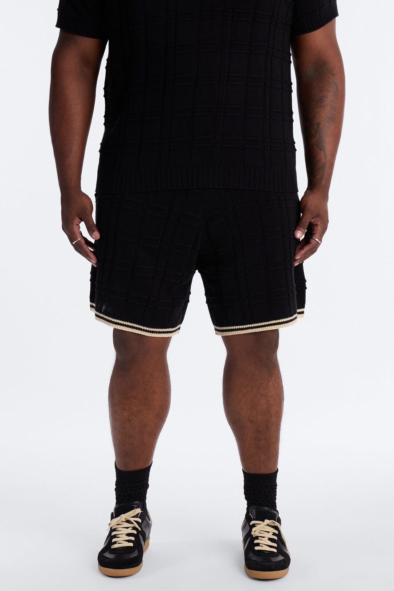 Relaxed Riviera Knit Short - Black