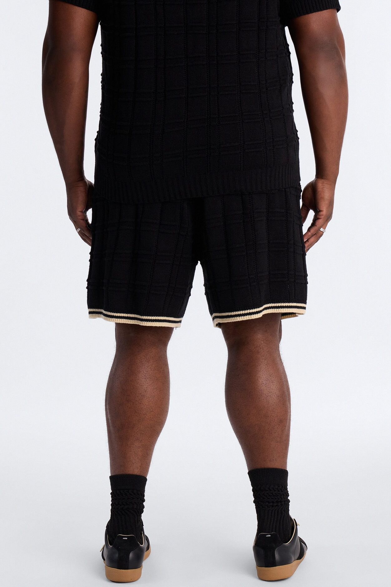 Relaxed Riviera Knit Short - Black