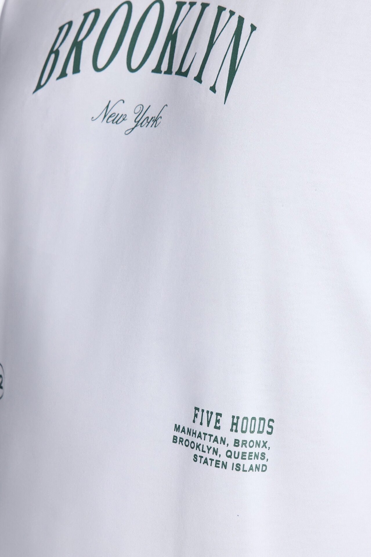Brooklyn Bear Short Sleeve Tee - White