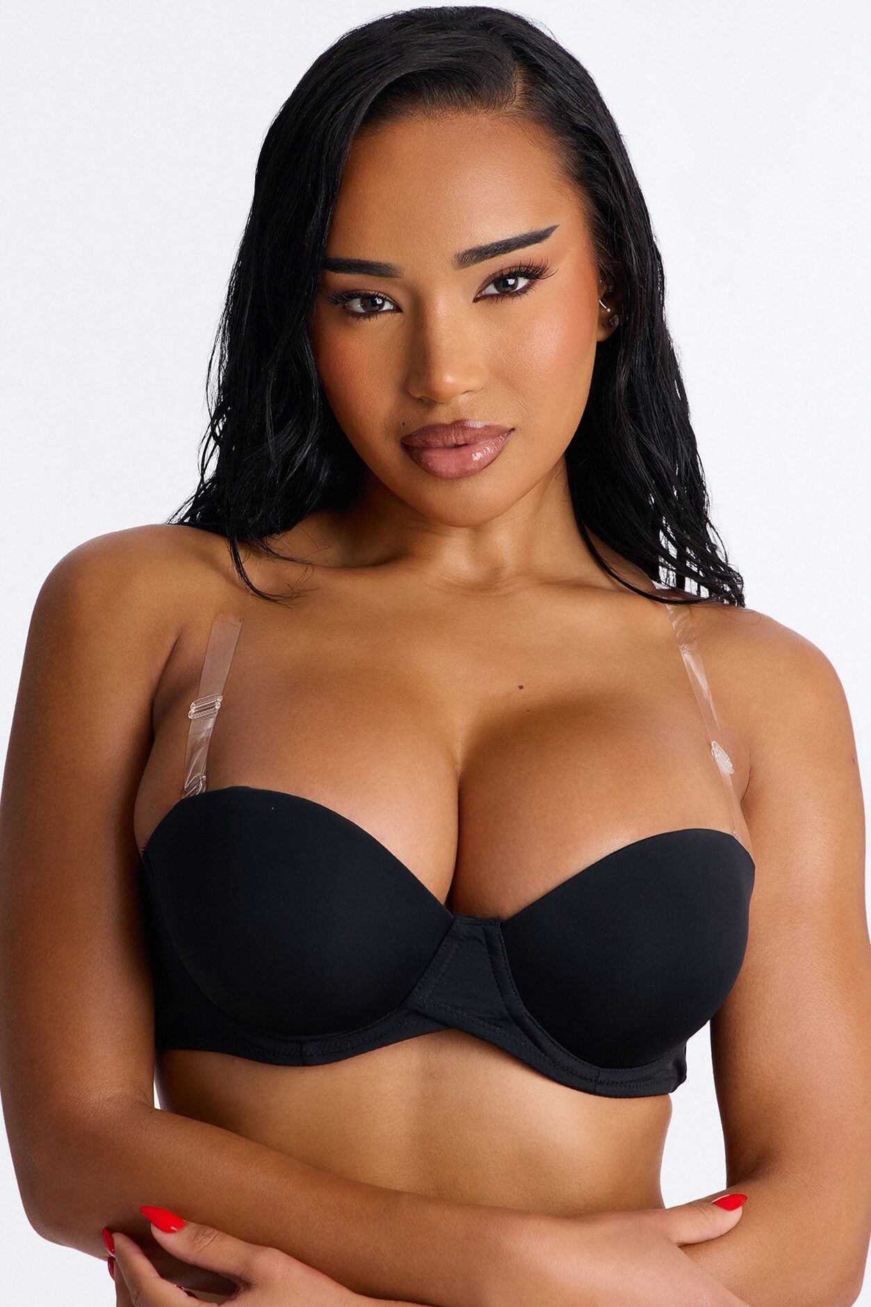 Can't See Me Clear Bra Straps - Clear