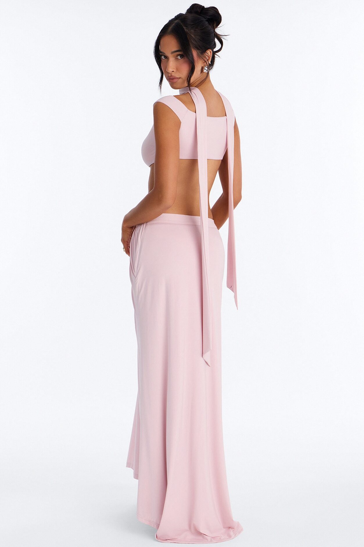 Fairytale Maxi Skirt Set - Light Pink