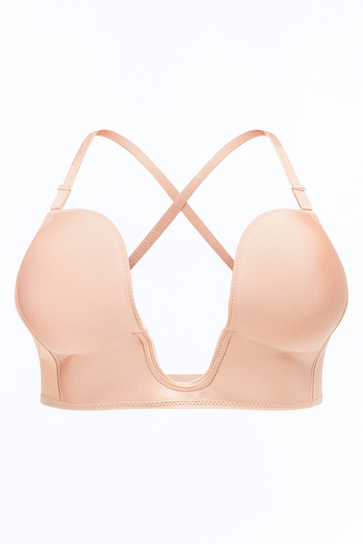 Supportive And Sleek U-Shape Bra - Nude