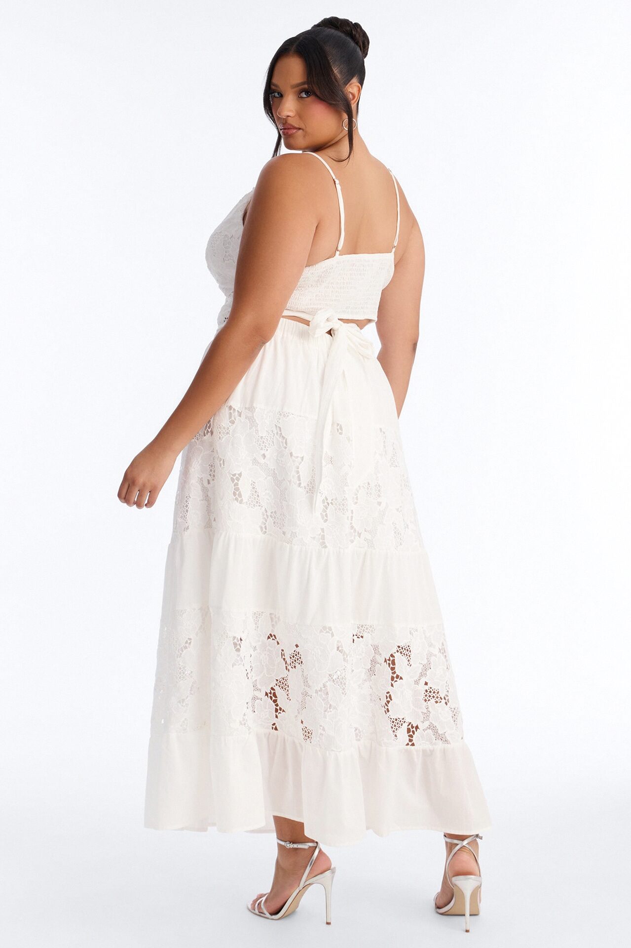 Marina Maxi Skirt Set - White