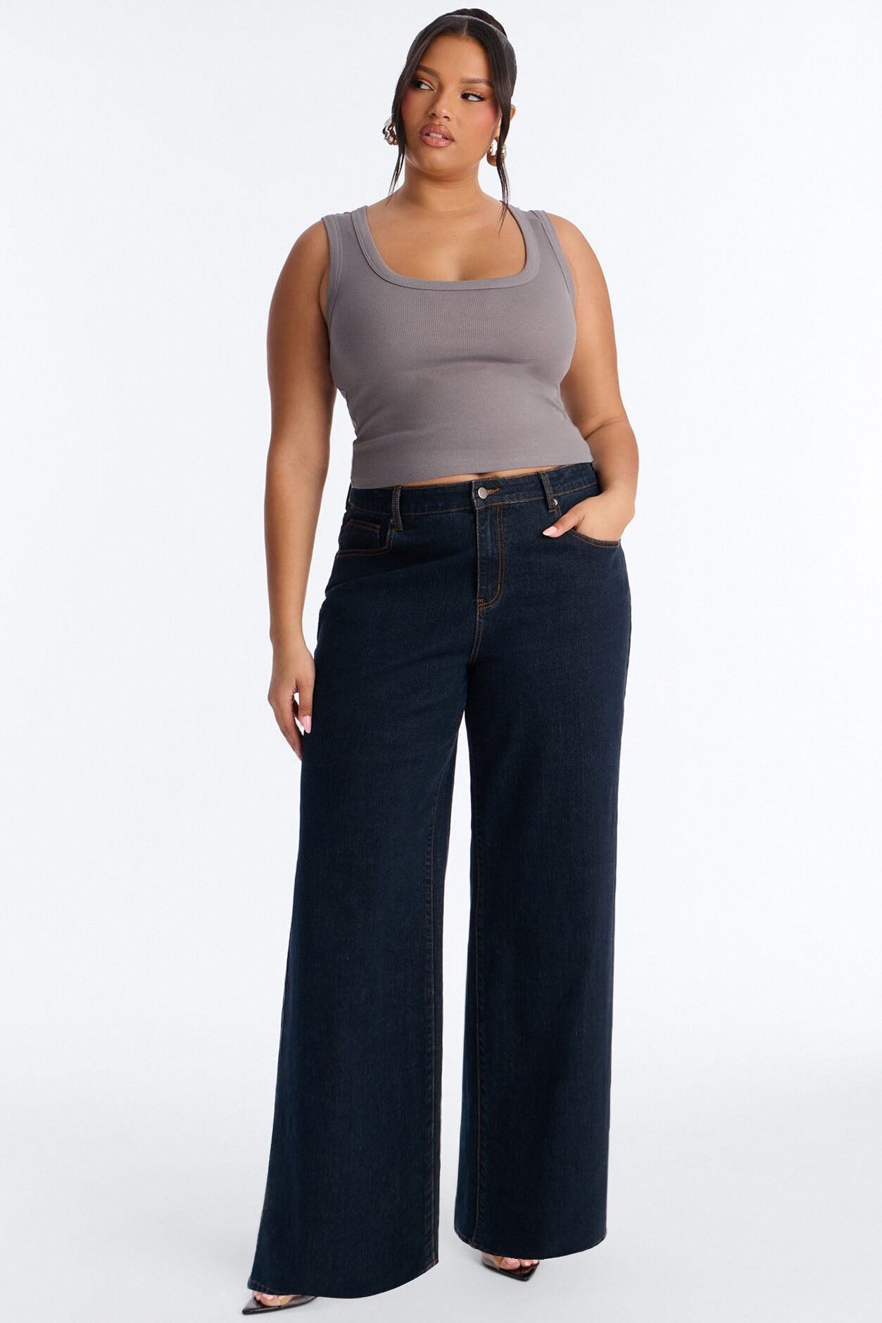 Remi Tank Top - Grey