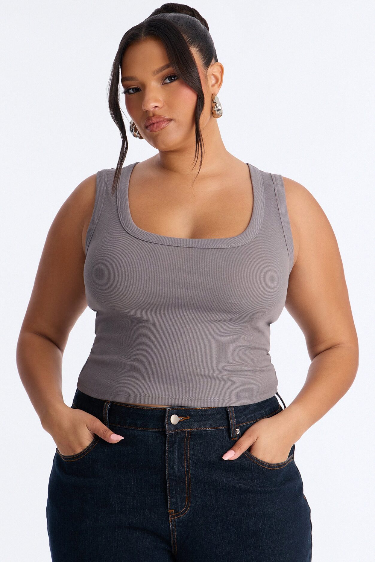 Remi Tank Top - Grey