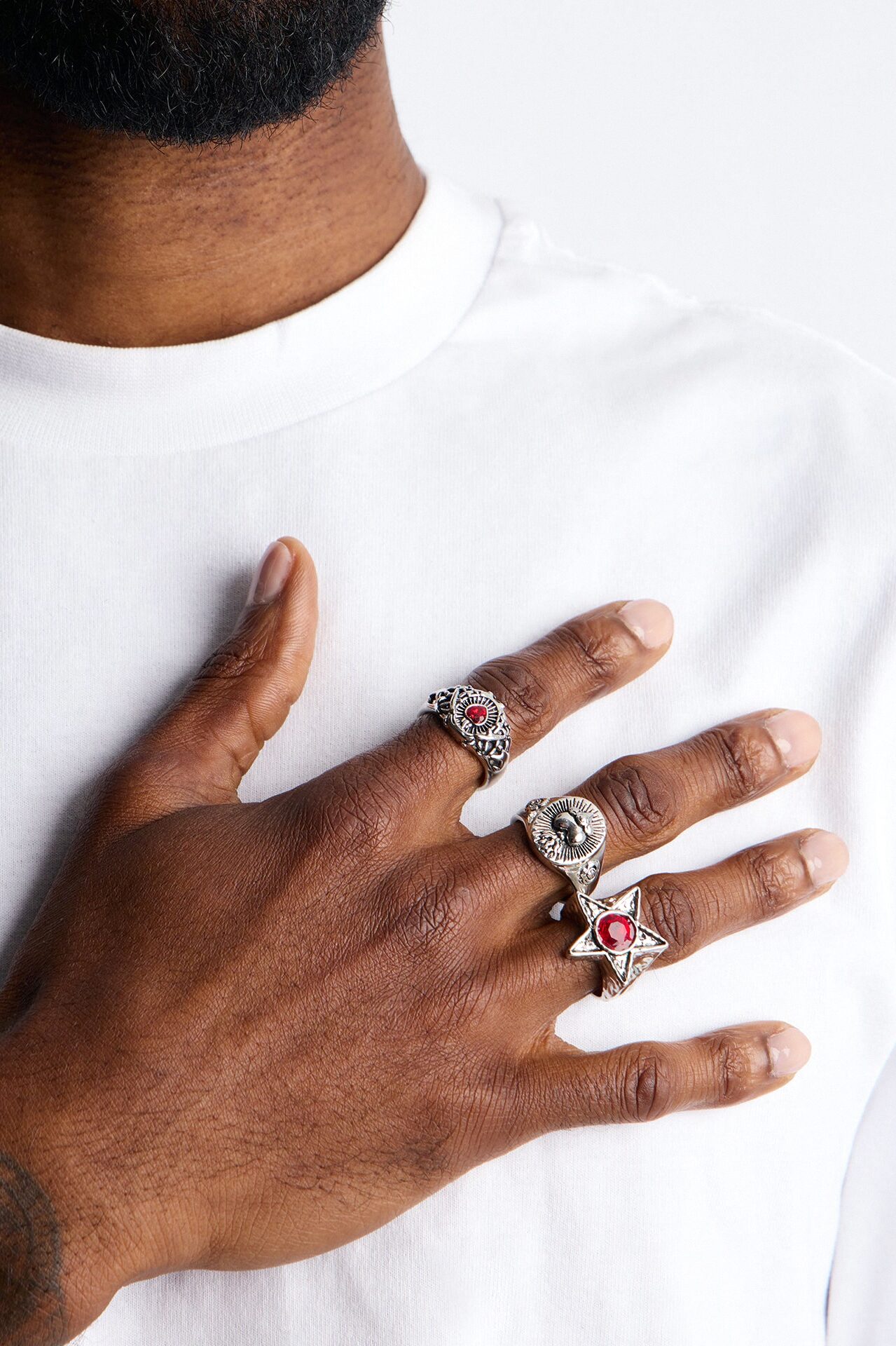 Love Havoc Multi Size Ring Set - Silver