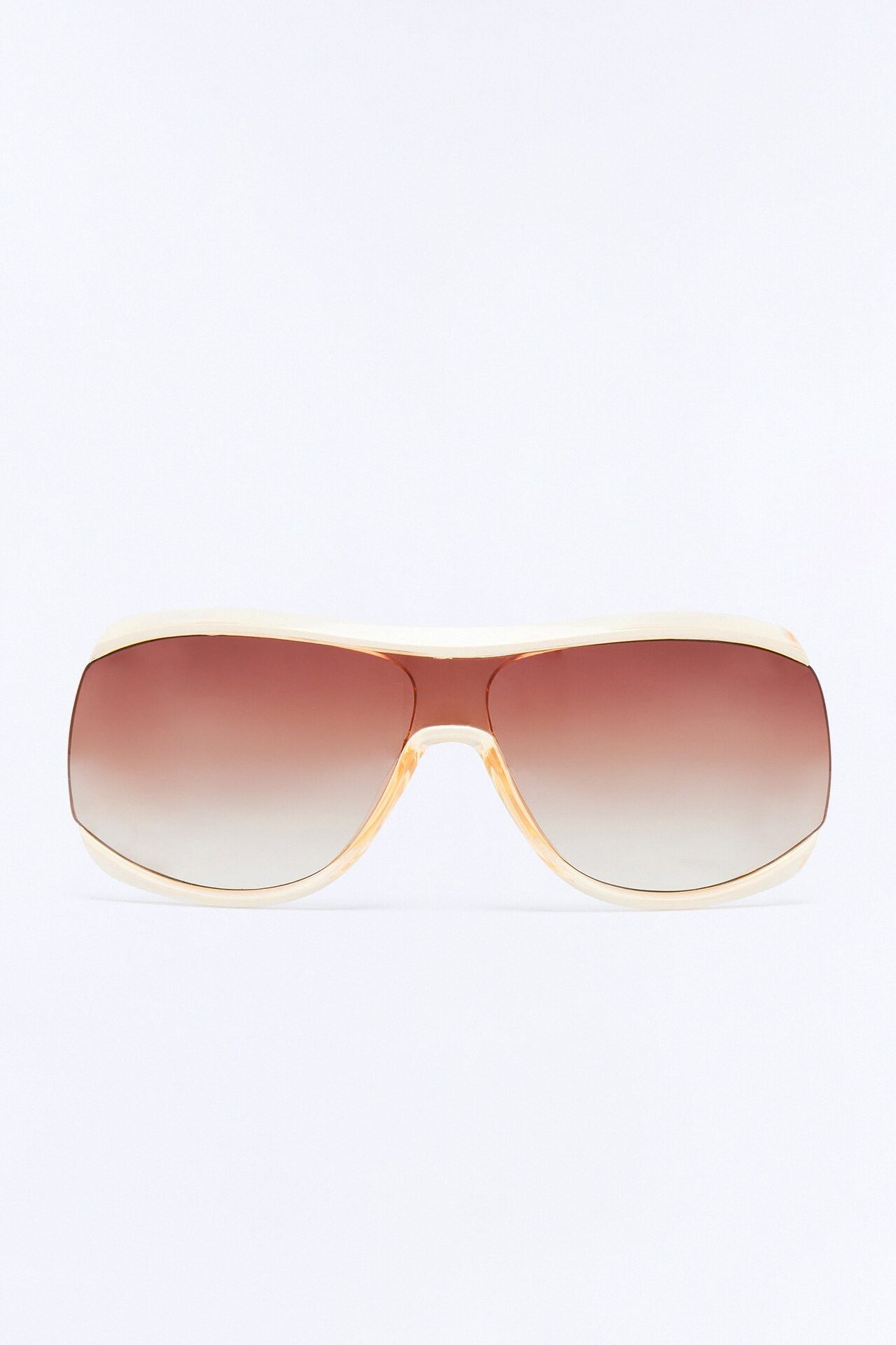 Can't Stay Long Sunglasses - Nude