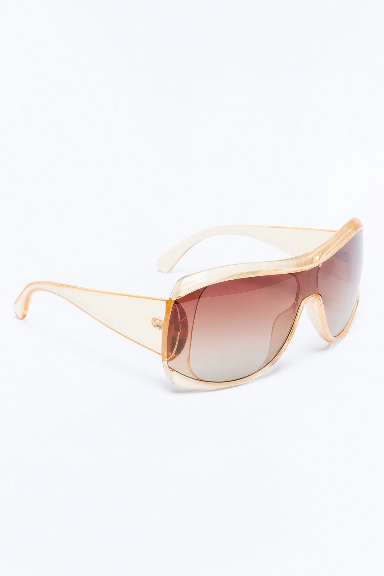 Can't Stay Long Sunglasses - Nude