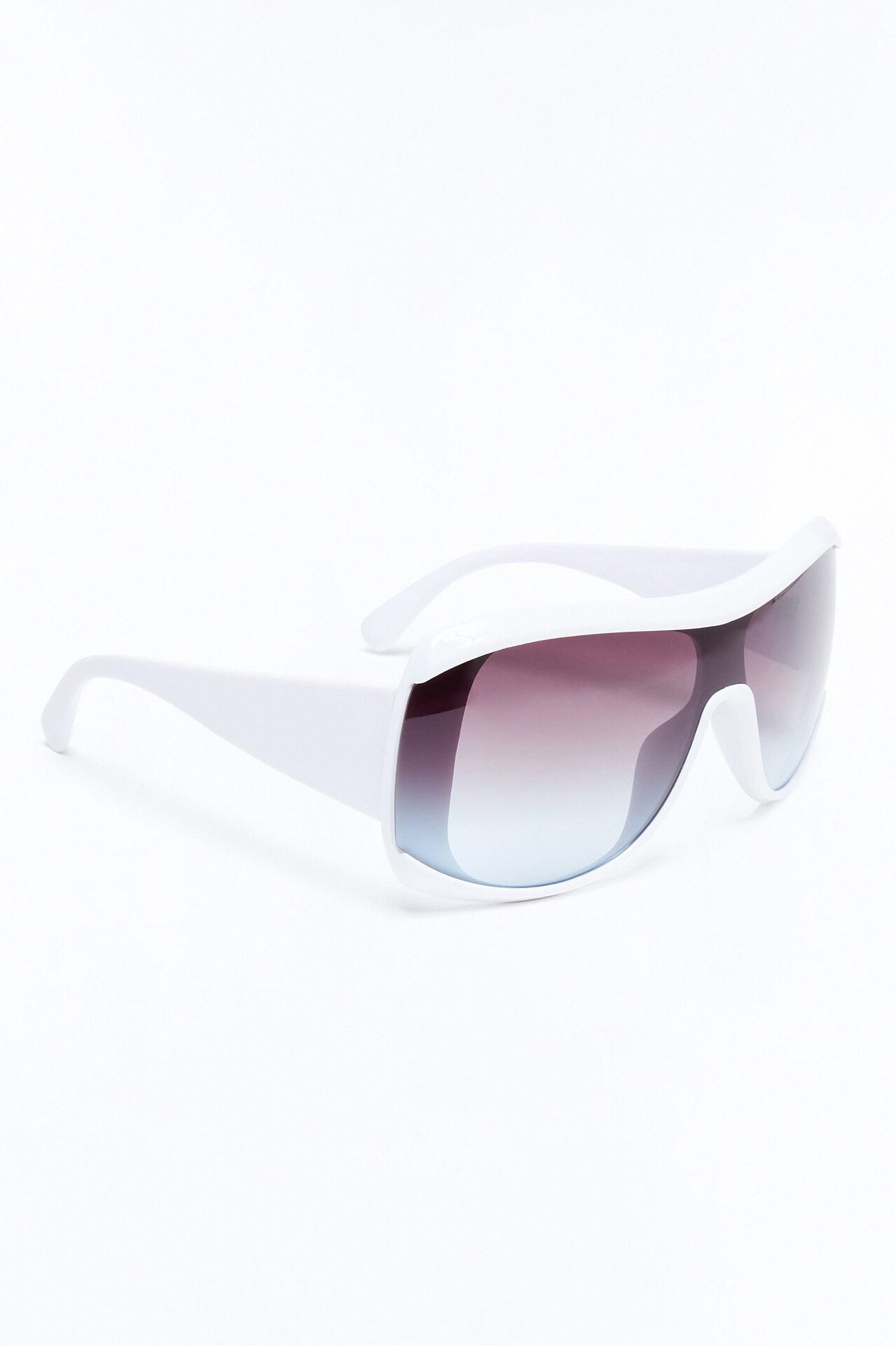 Can't Stay Long Sunglasses - White